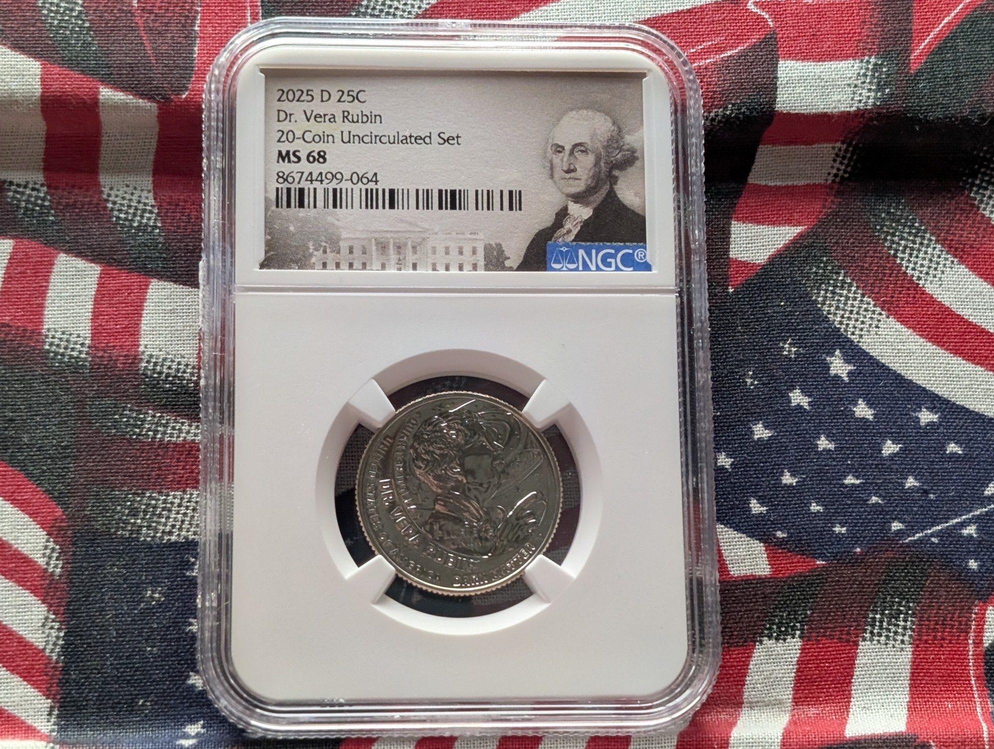 2025-D Dr. Vera Rubin Quarter - NGC MS68
