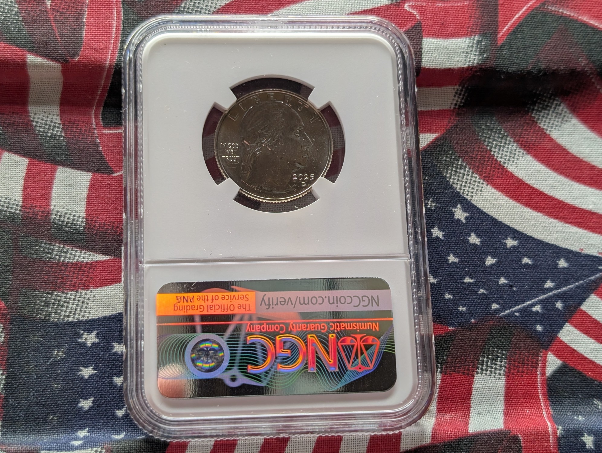 2025-D Dr. Vera Rubin Quarter - NGC MS68