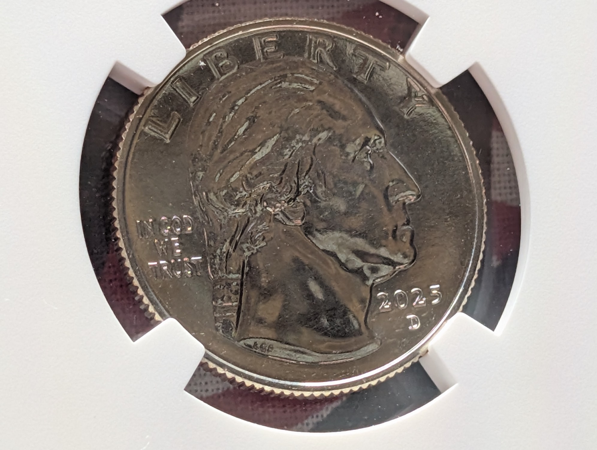 2025-D Stacey Park Milbern Quarter - NGC MS68