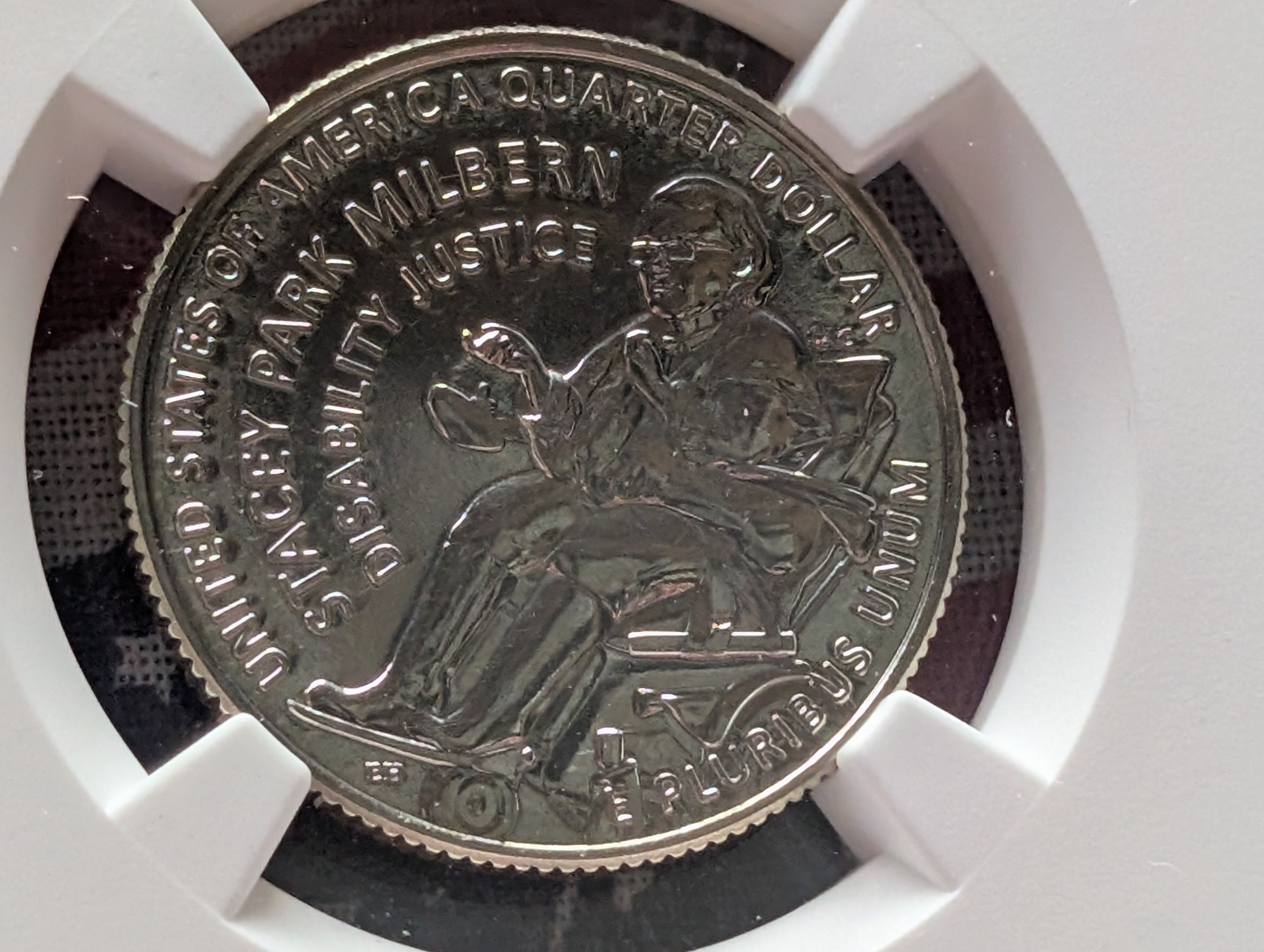 2025-D Stacey Park Milbern Quarter - NGC MS68