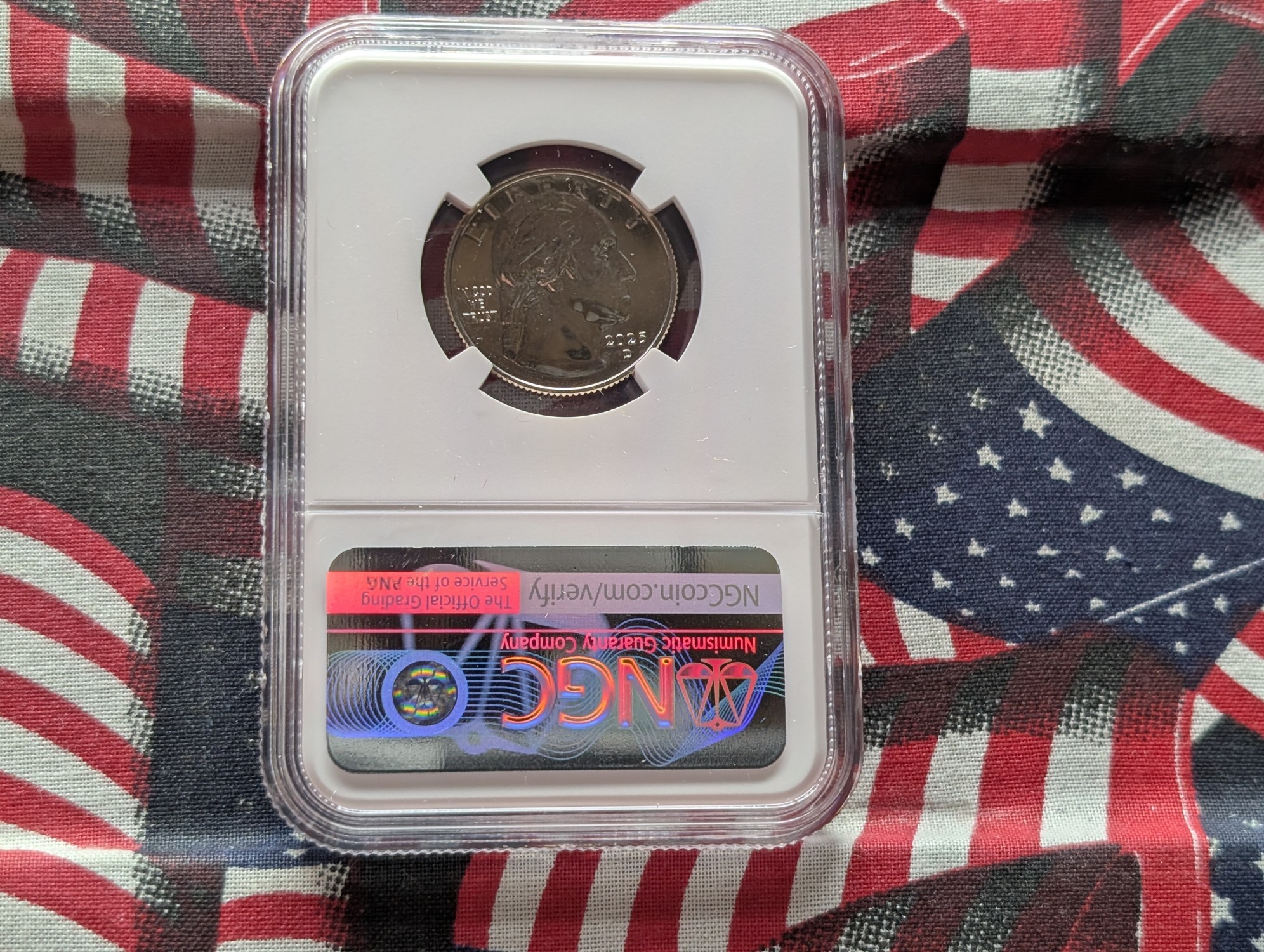 2025-D Stacey Park Milbern Quarter - NGC MS68