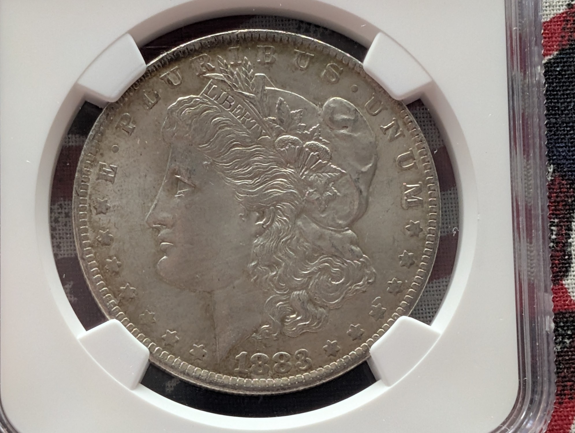 1883-O Morgan 90% Silver Dollar - NGC MS63