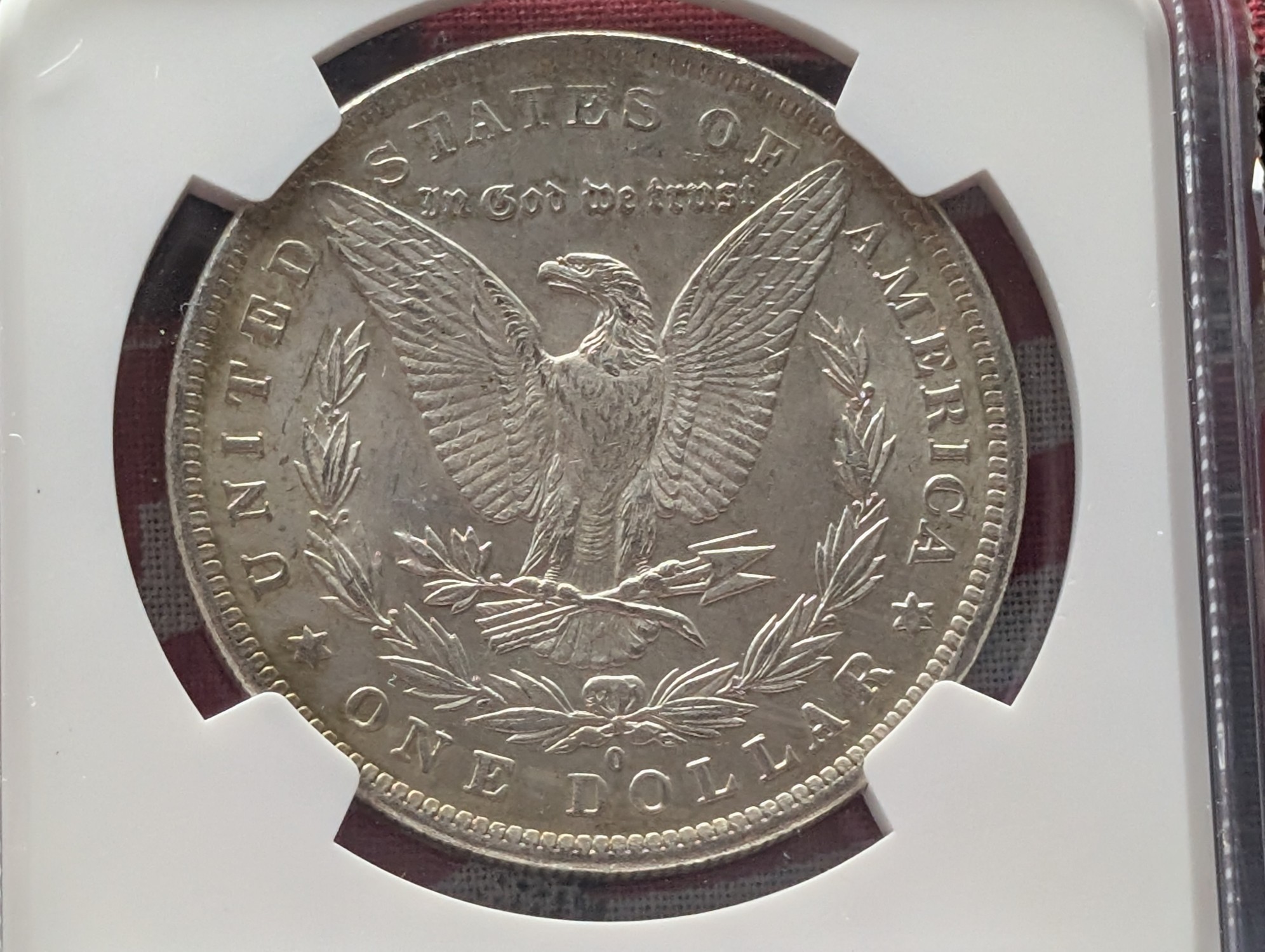 1883-O Morgan 90% Silver Dollar - NGC MS63