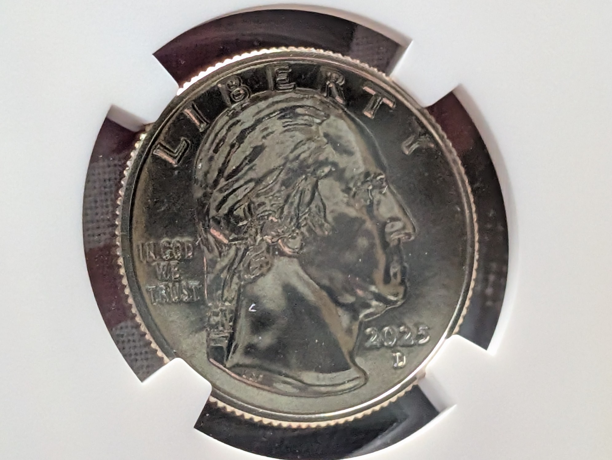 2025-D Juliette Gordon Low Quarter - NGC MS68