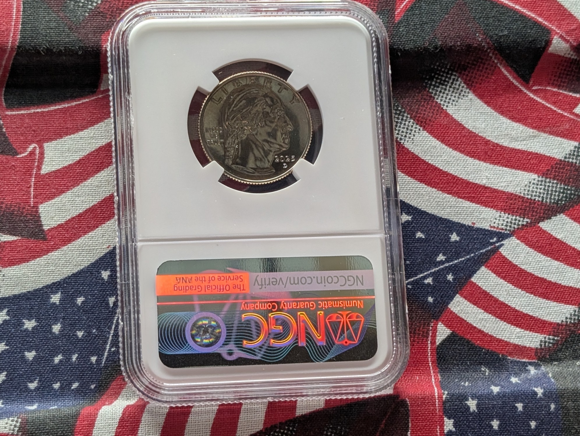 2025-D Juliette Gordon Low Quarter - NGC MS68