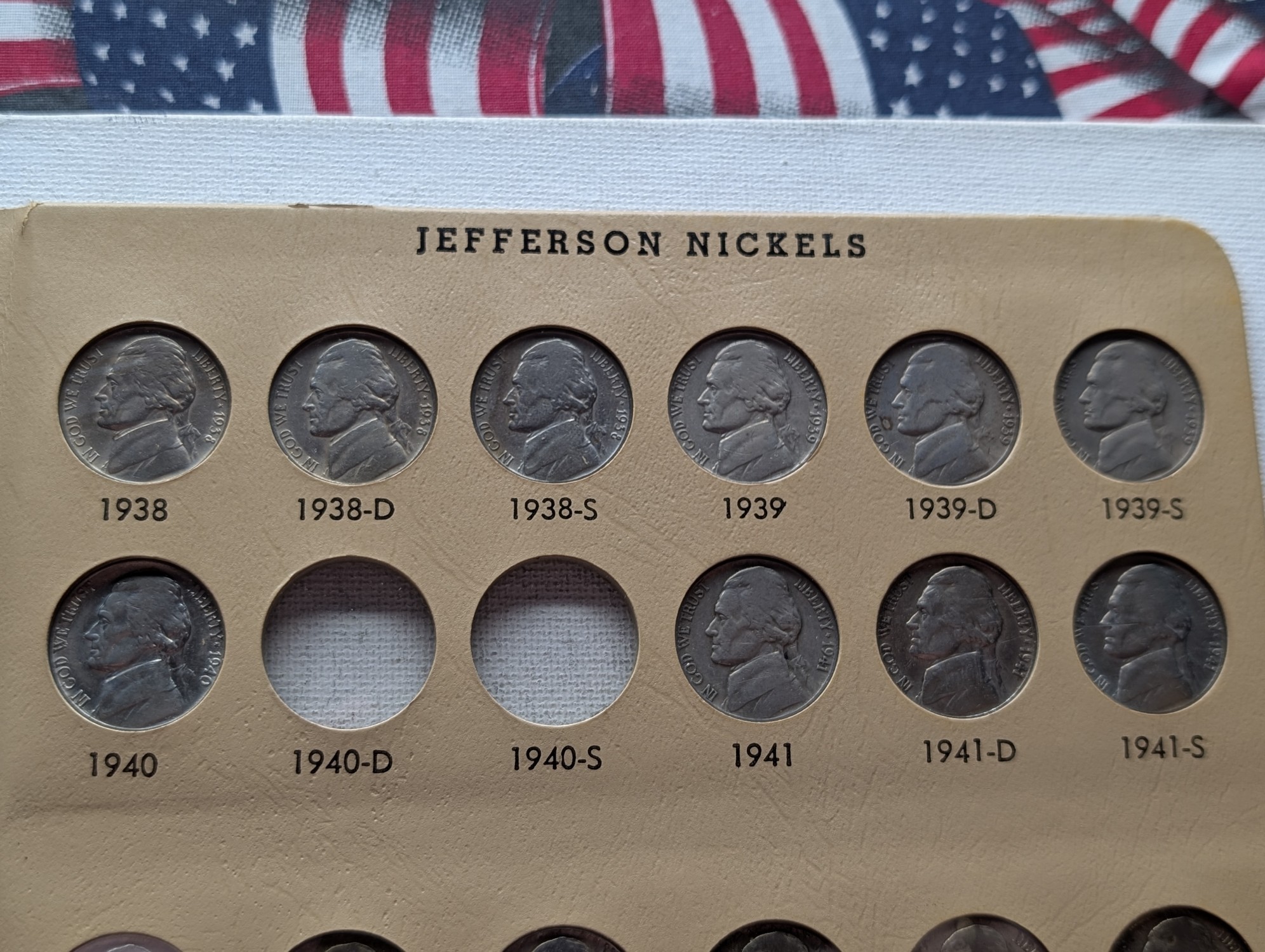 Partial 1938-2000 Jefferson Nickel Collection in Dansco Album - Includes KEY DATES! & (11) 35% Silver Wartime - 137 Coins Total
