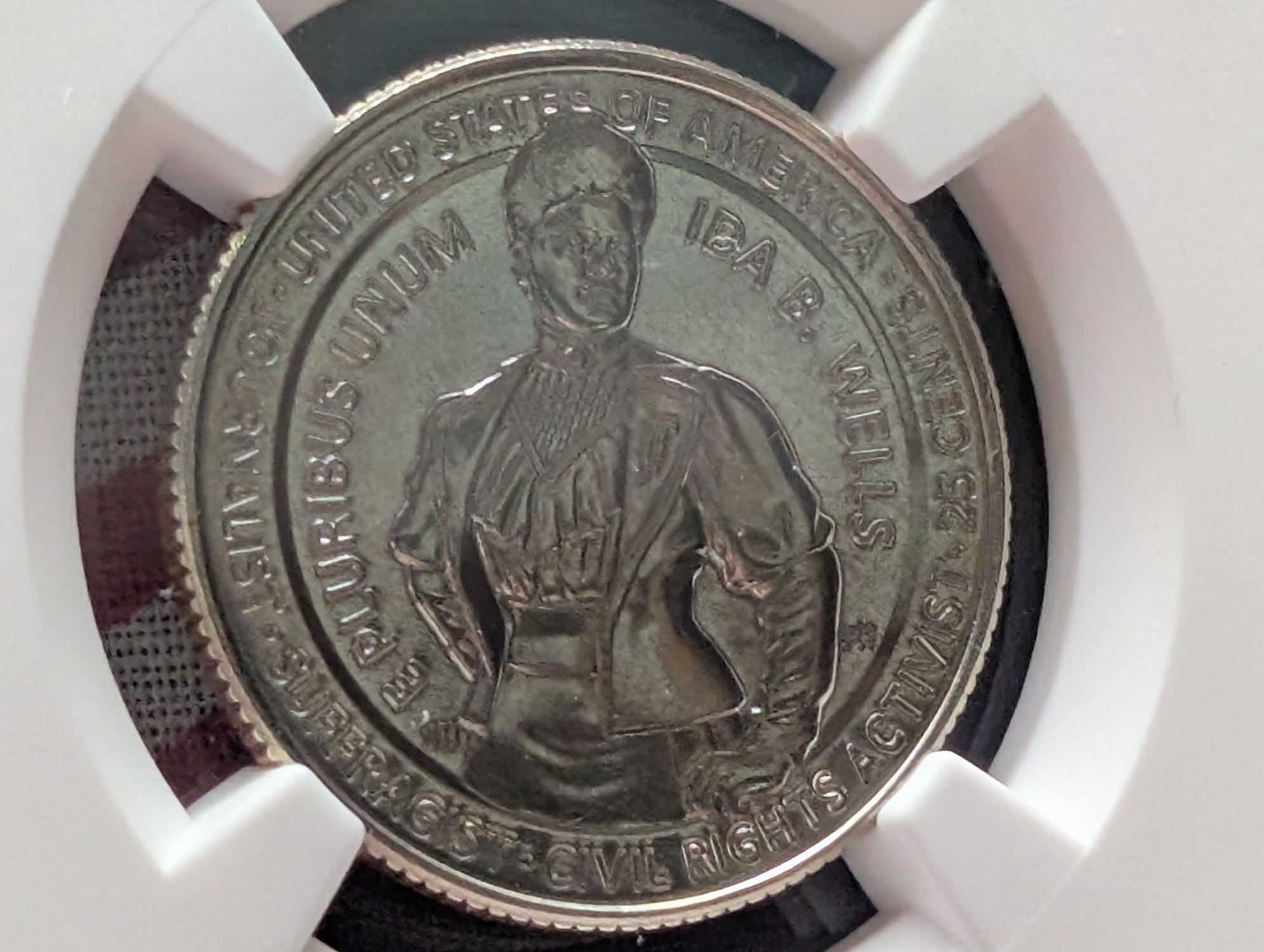 2025-D Ida B. Wells Quarter - NGC MS68
