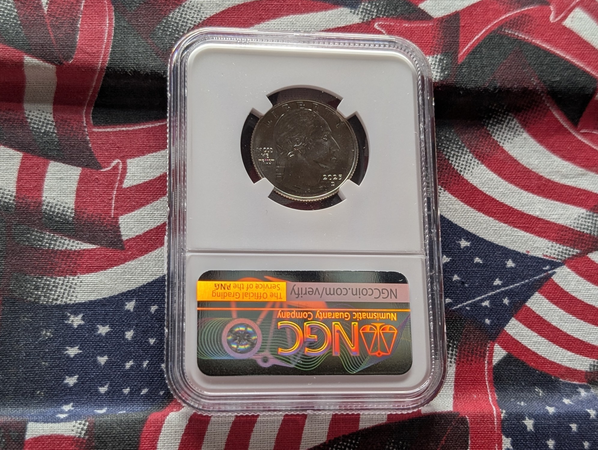2025-D Ida B. Wells Quarter - NGC MS68