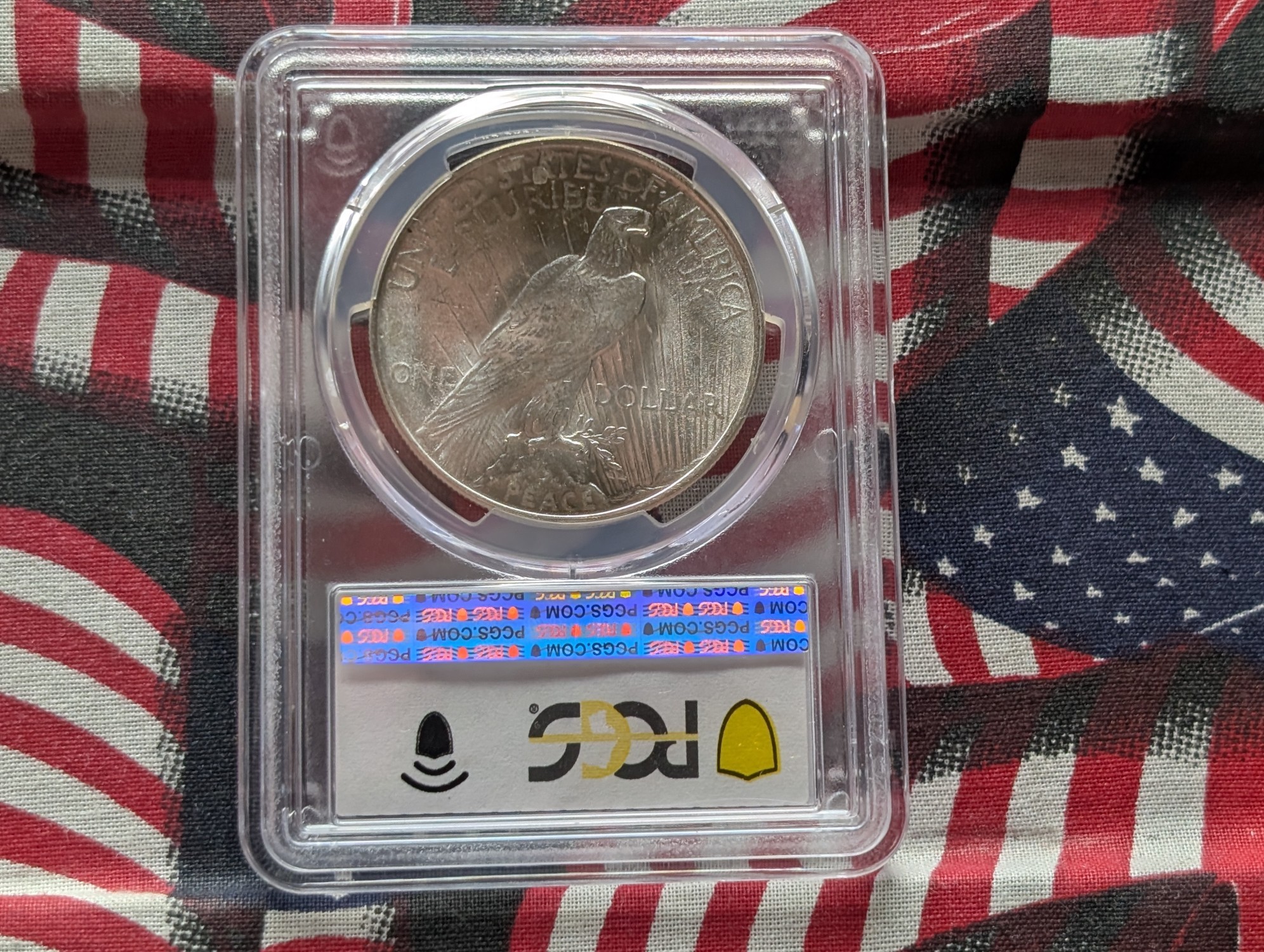 1922 Peace 90% Silver Dollar - PCGS MS62