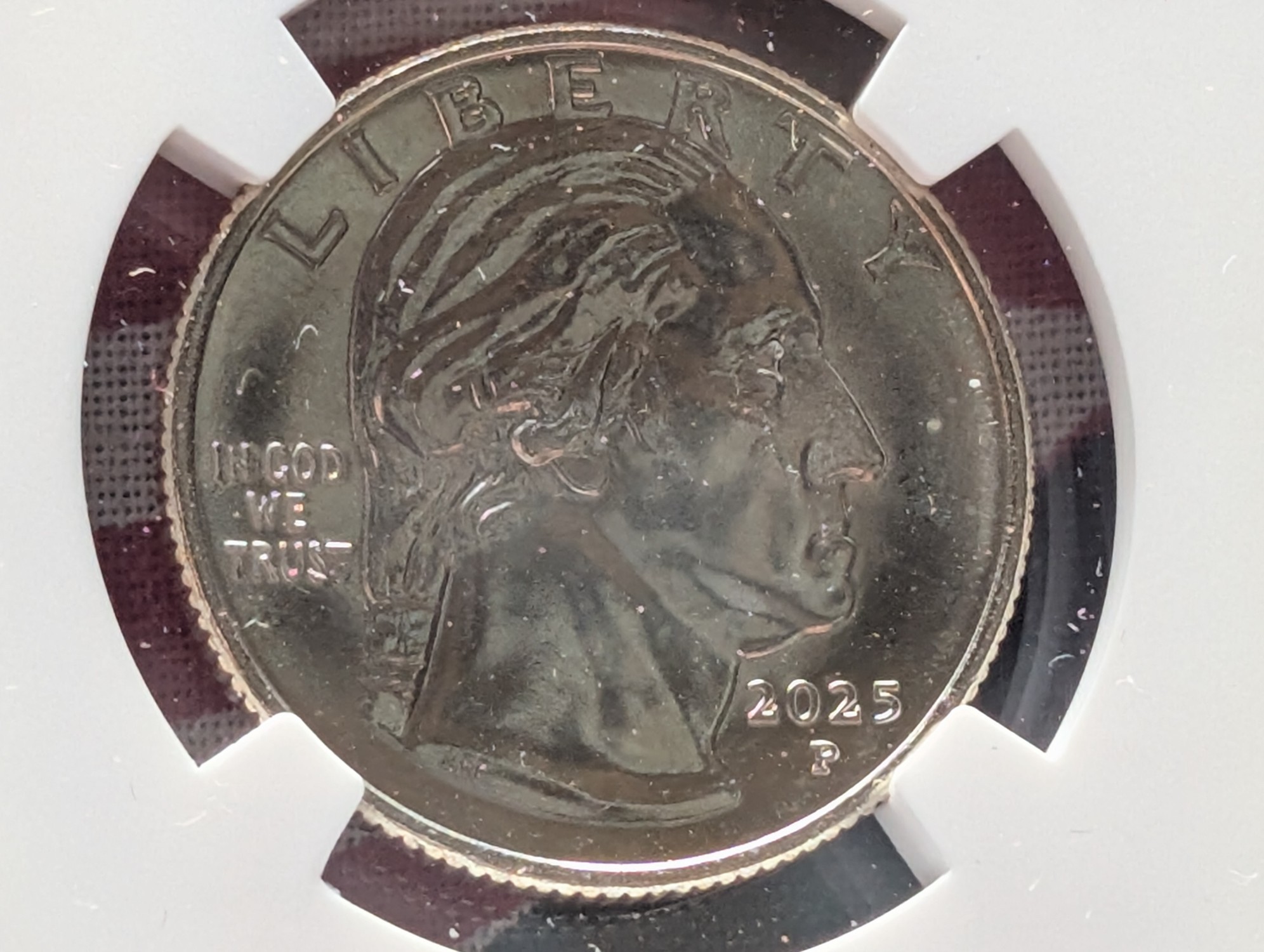 2025-P Althea Gibson Quarter - NGC MS68