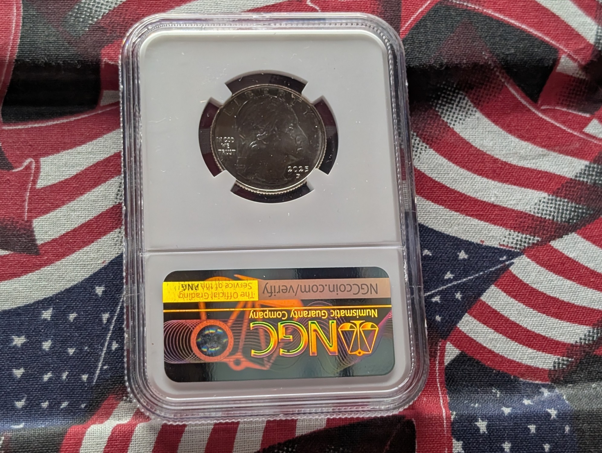 2025-P Althea Gibson Quarter - NGC MS68