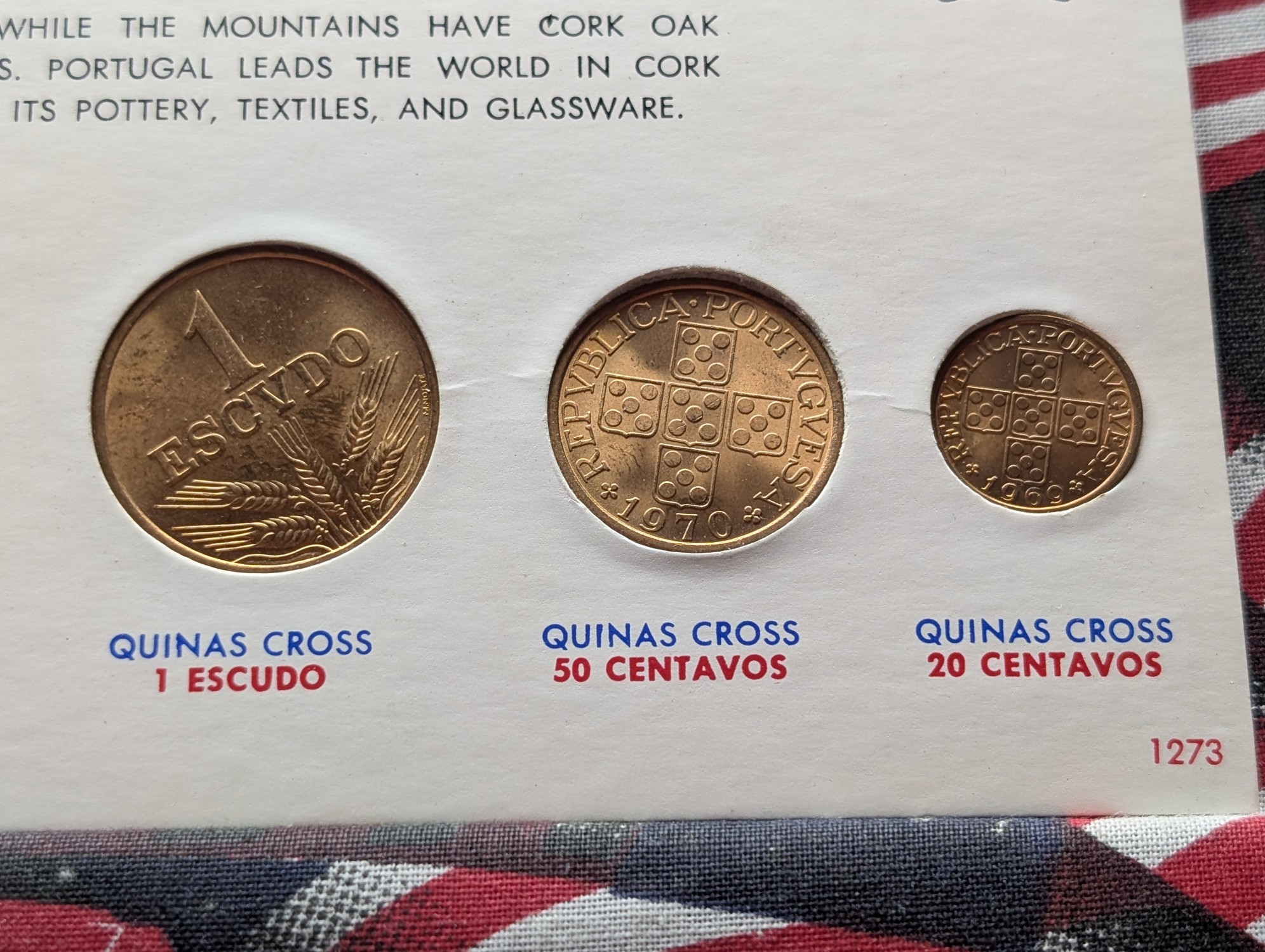 Portugal Modern Type Uncirculated 5 Coin Set