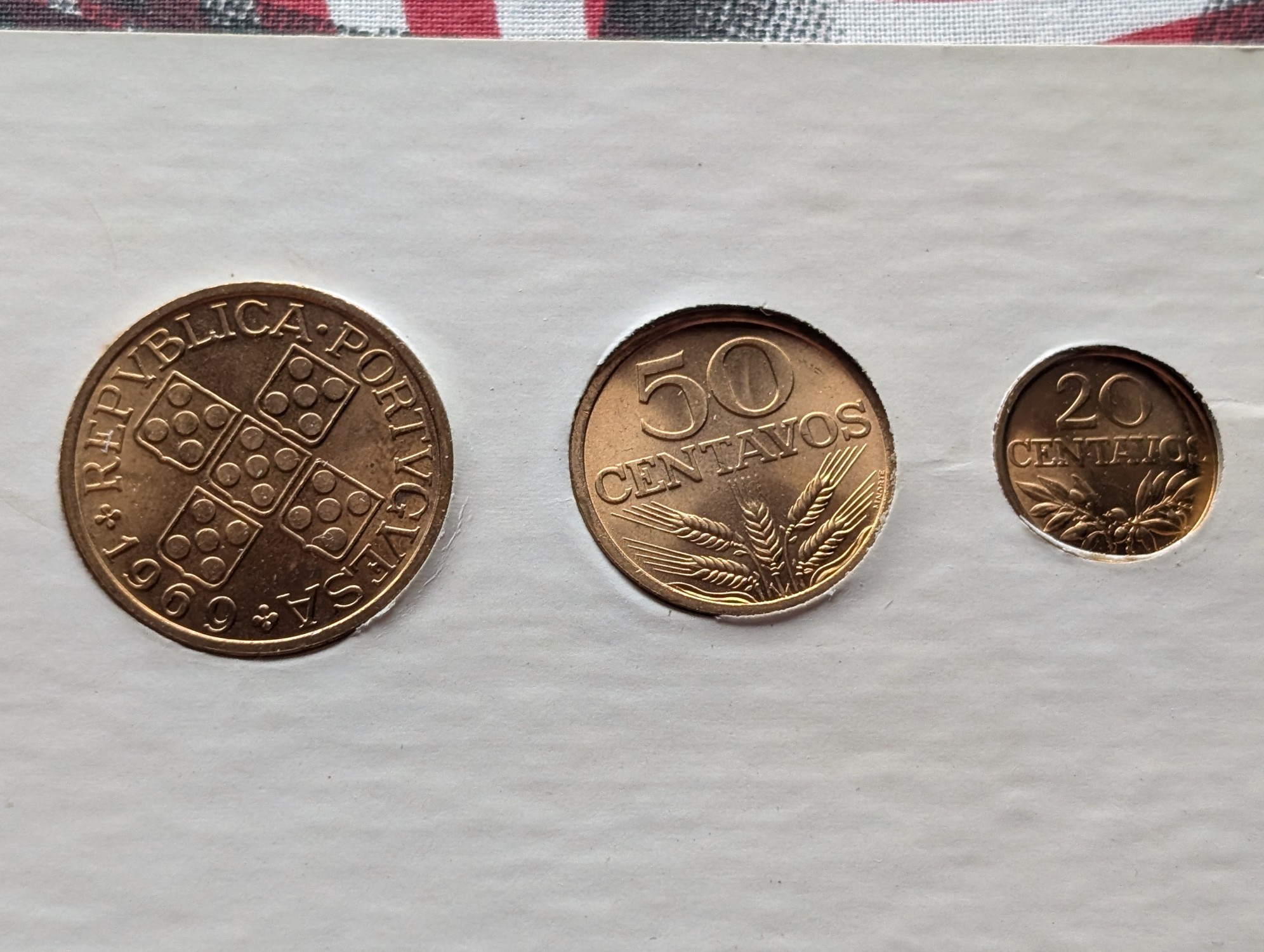 Portugal Modern Type Uncirculated 5 Coin Set