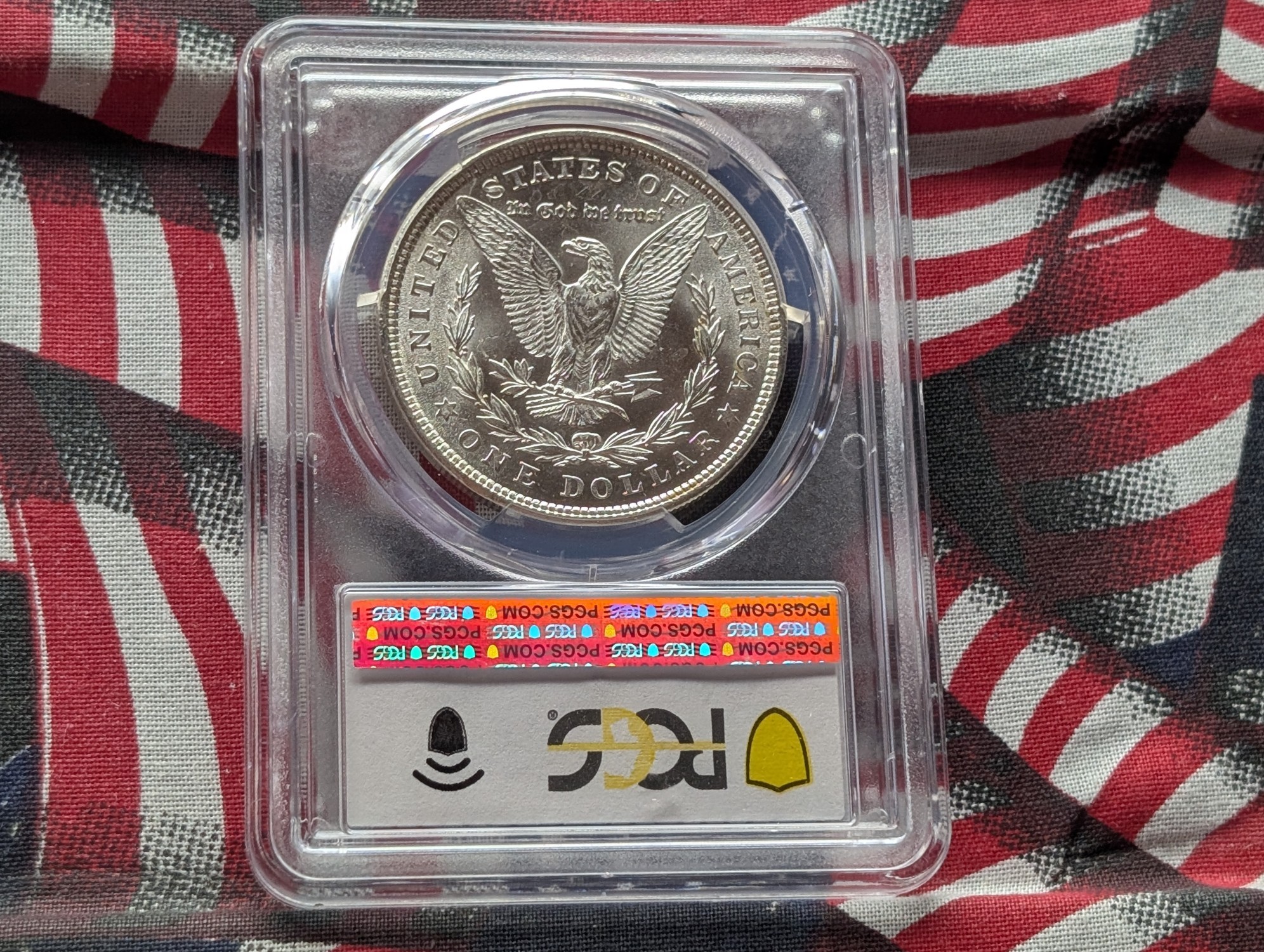 1921 Morgan 90% Silver Dollar - PCGS MS62