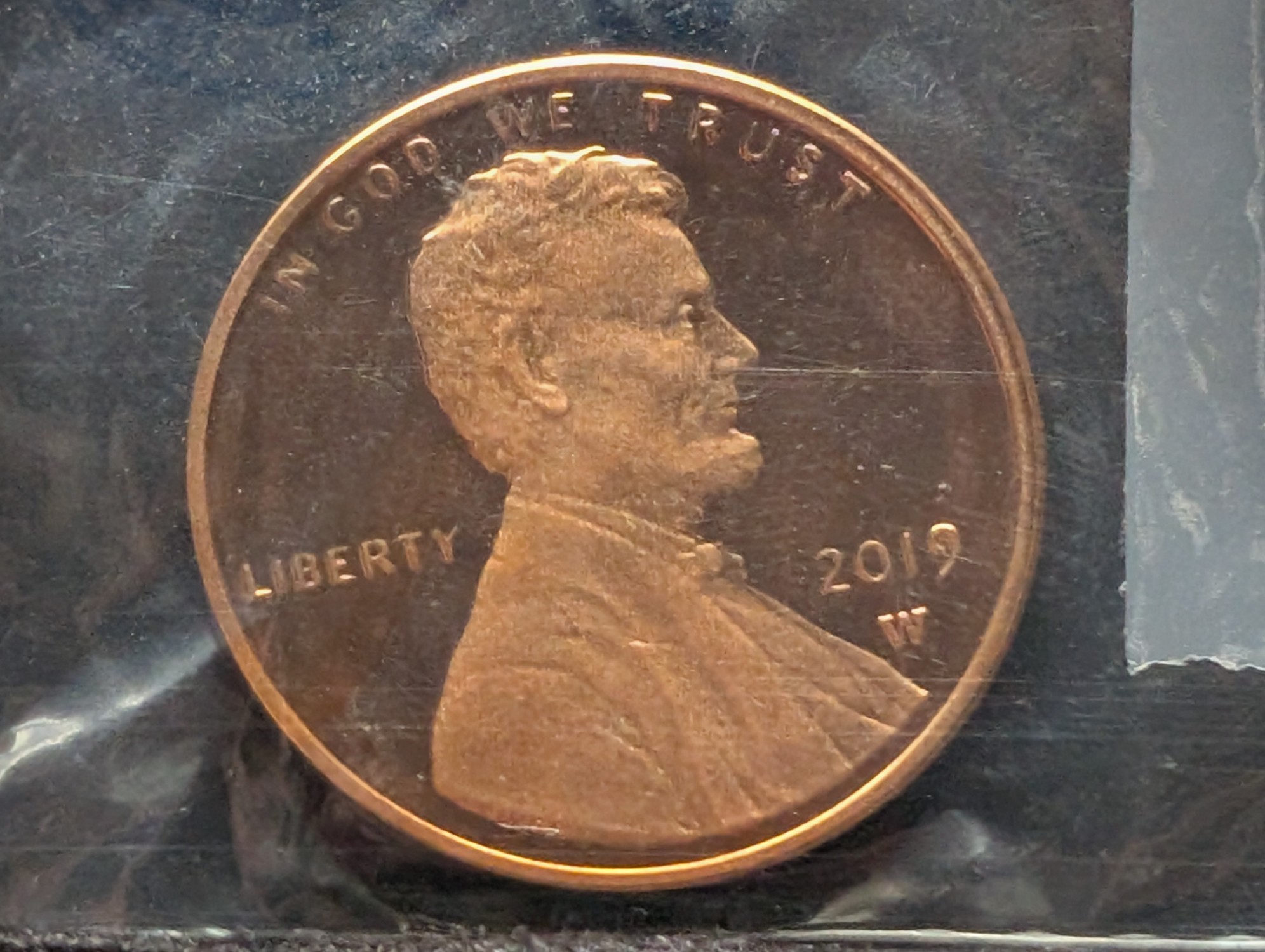 2019-W PROOF Lincoln Shield Cent in OGP