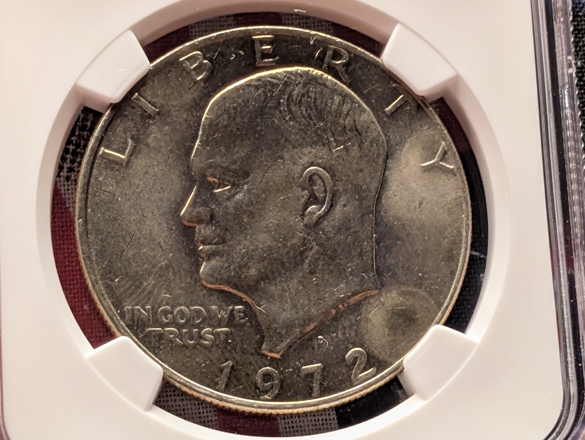 1972-D Eisenhower Dollar - NGC MS65