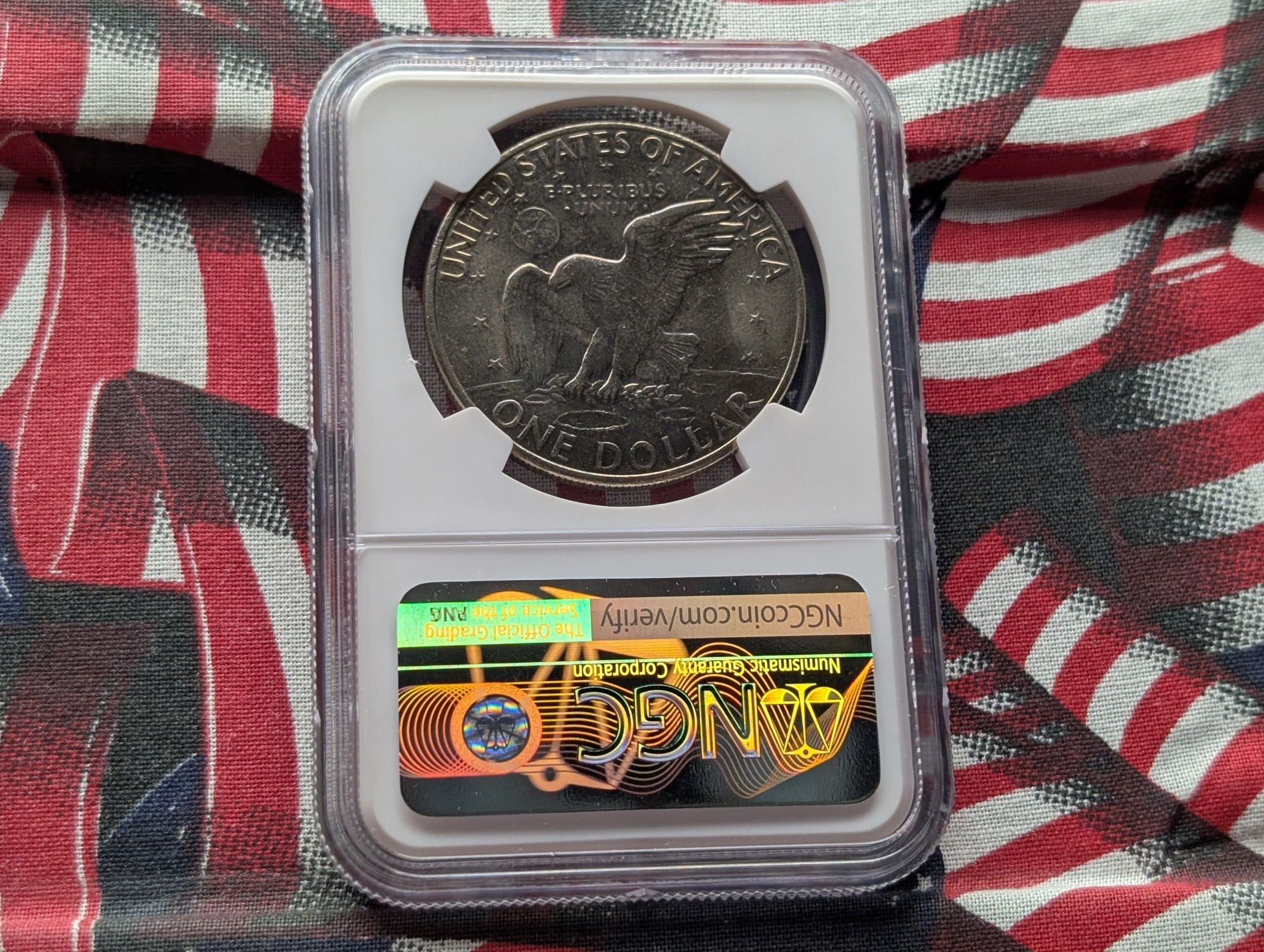 1972-D Eisenhower Dollar - NGC MS65