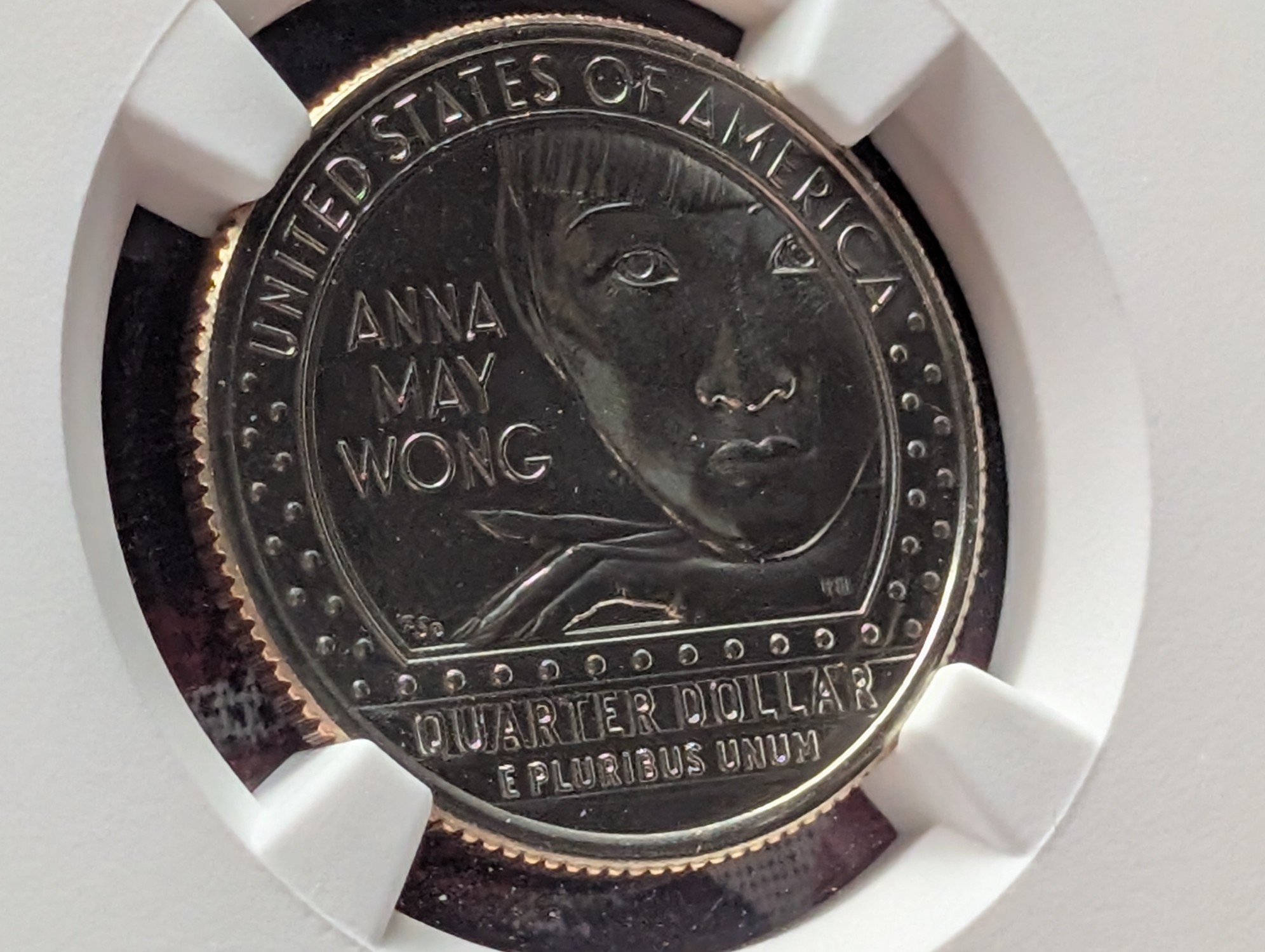 2022-D Anna May Wong Quarter - NGC MS69