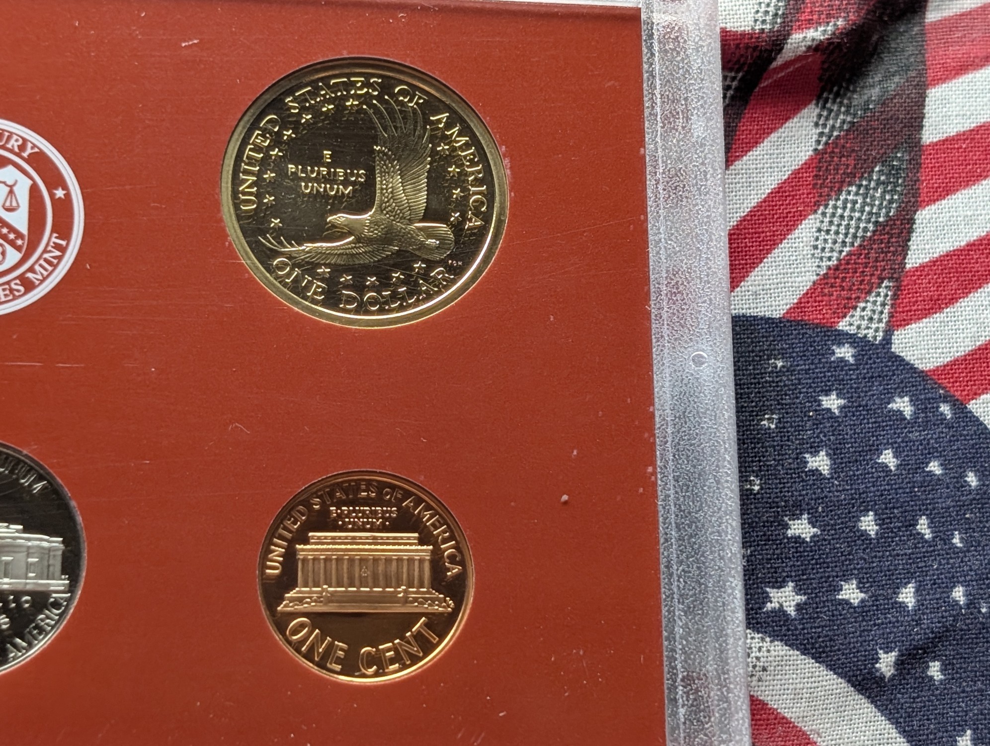 2006-S U.S. Mint Silver Proof Set in OGP, NO BOX, No State Quarters - Includes (2) 90% Silver Coins