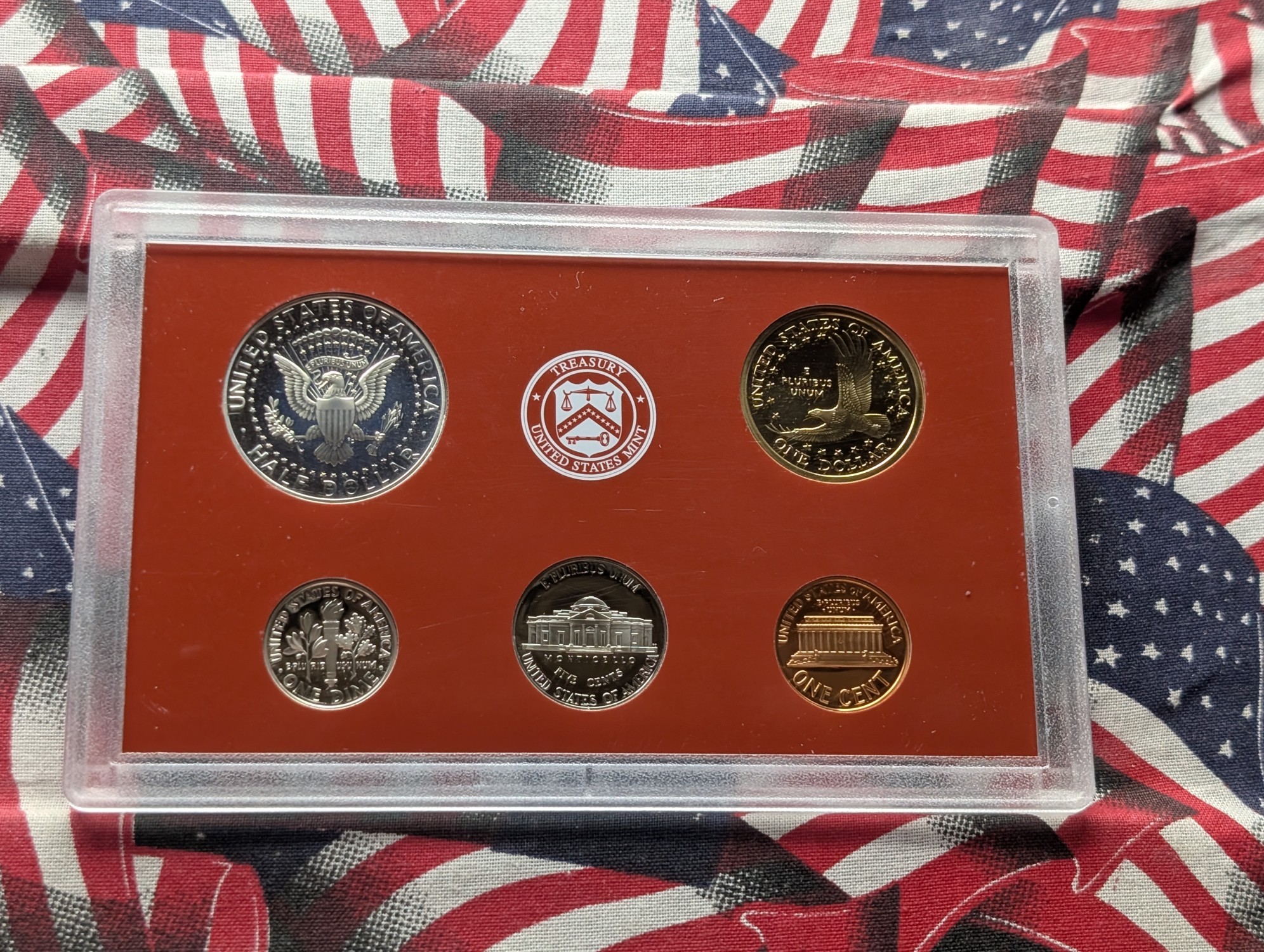 2006-S U.S. Mint Silver Proof Set in OGP, NO BOX, No State Quarters - Includes (2) 90% Silver Coins