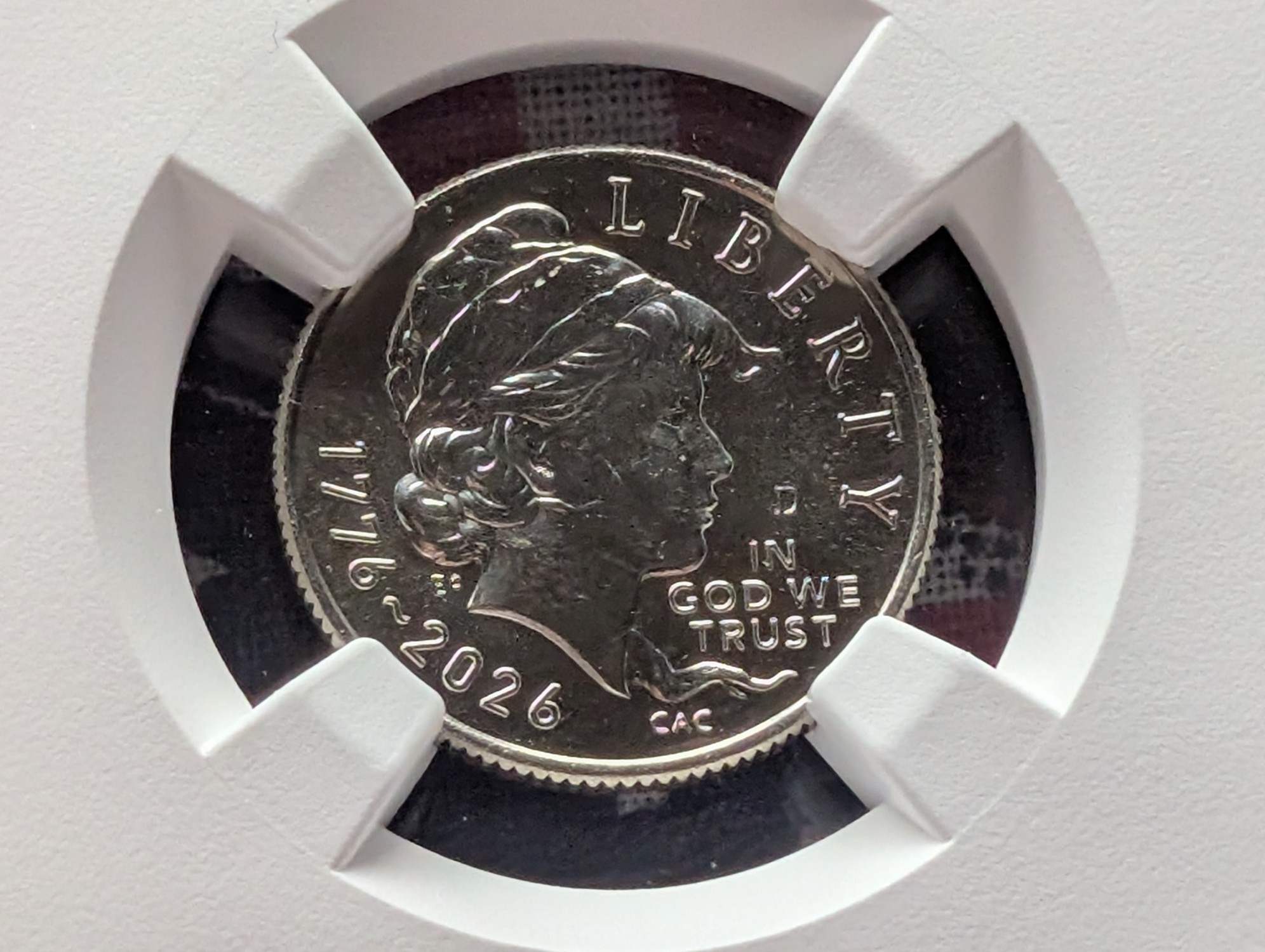 1776-2026-D Emerging Liberty Dime - NGC MS67