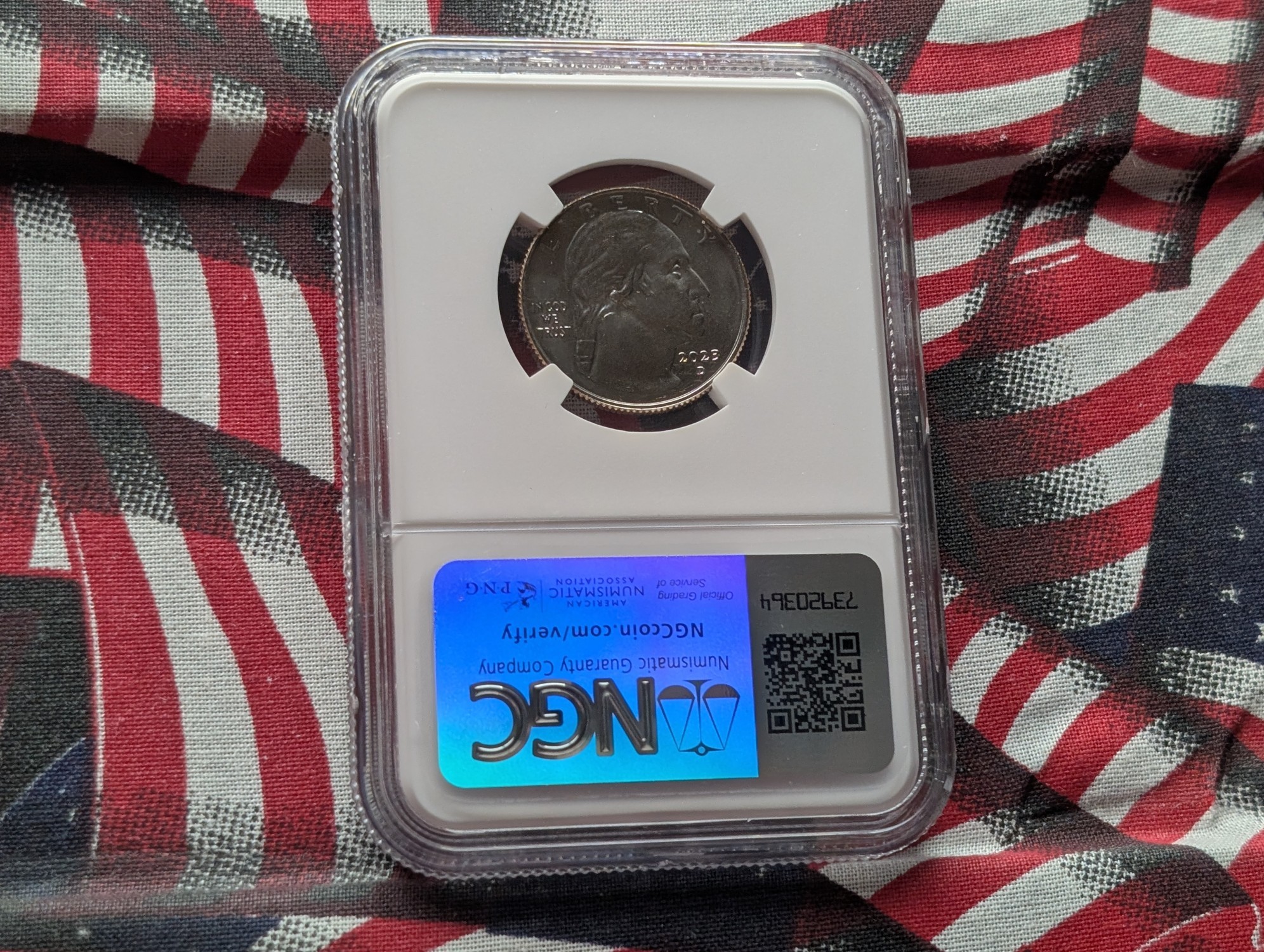 2023-D Bessie Coleman Quarter - NGC MS68 - Early Release