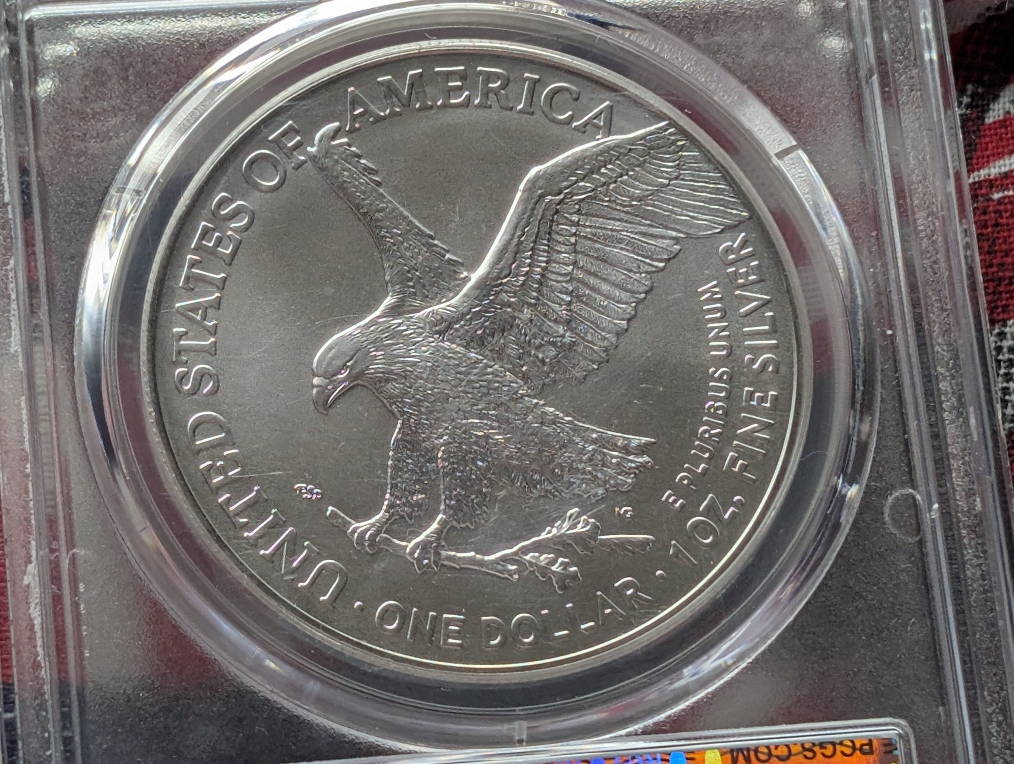2021 Type 2 American Silver Eagle 1 Troy Oz. .999 Silver - PCGS MS70 - First Strike