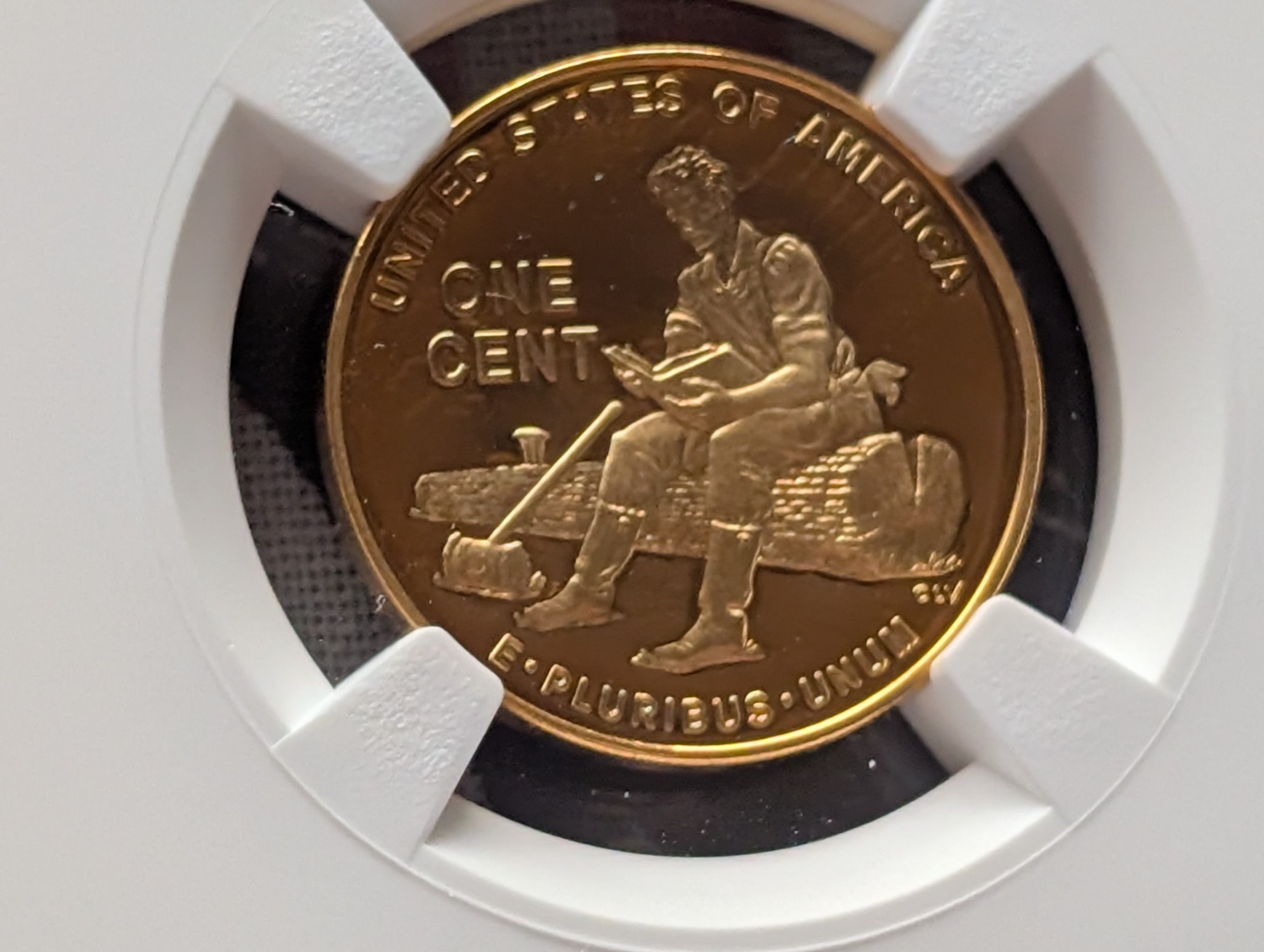 2009-S PROOF Bronze Lincoln Formative Years Cent - NGC PF69 RD ULTRA CAMEO