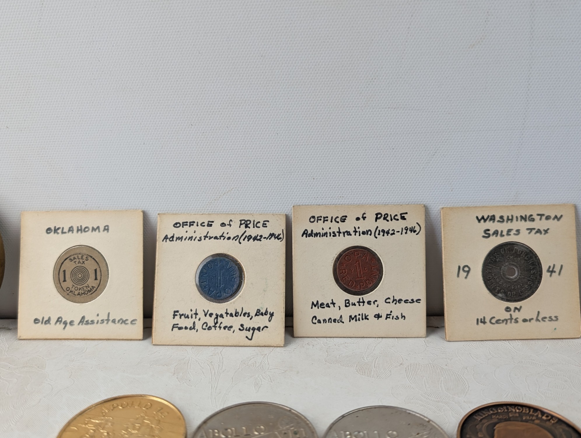 Various Vintage & Modern Tokens, Medallions, & Rounds