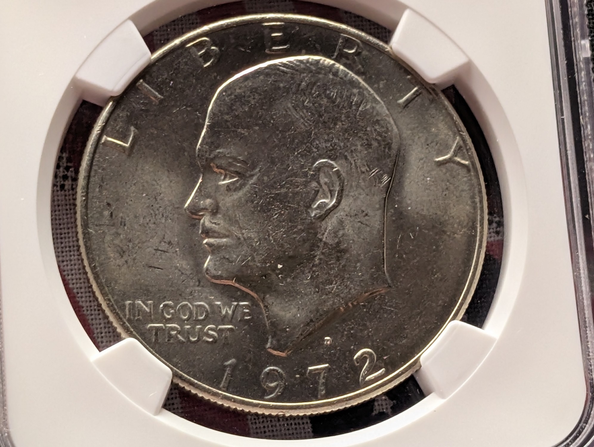 1972-D Eisenhower Dollar - NGC MS65