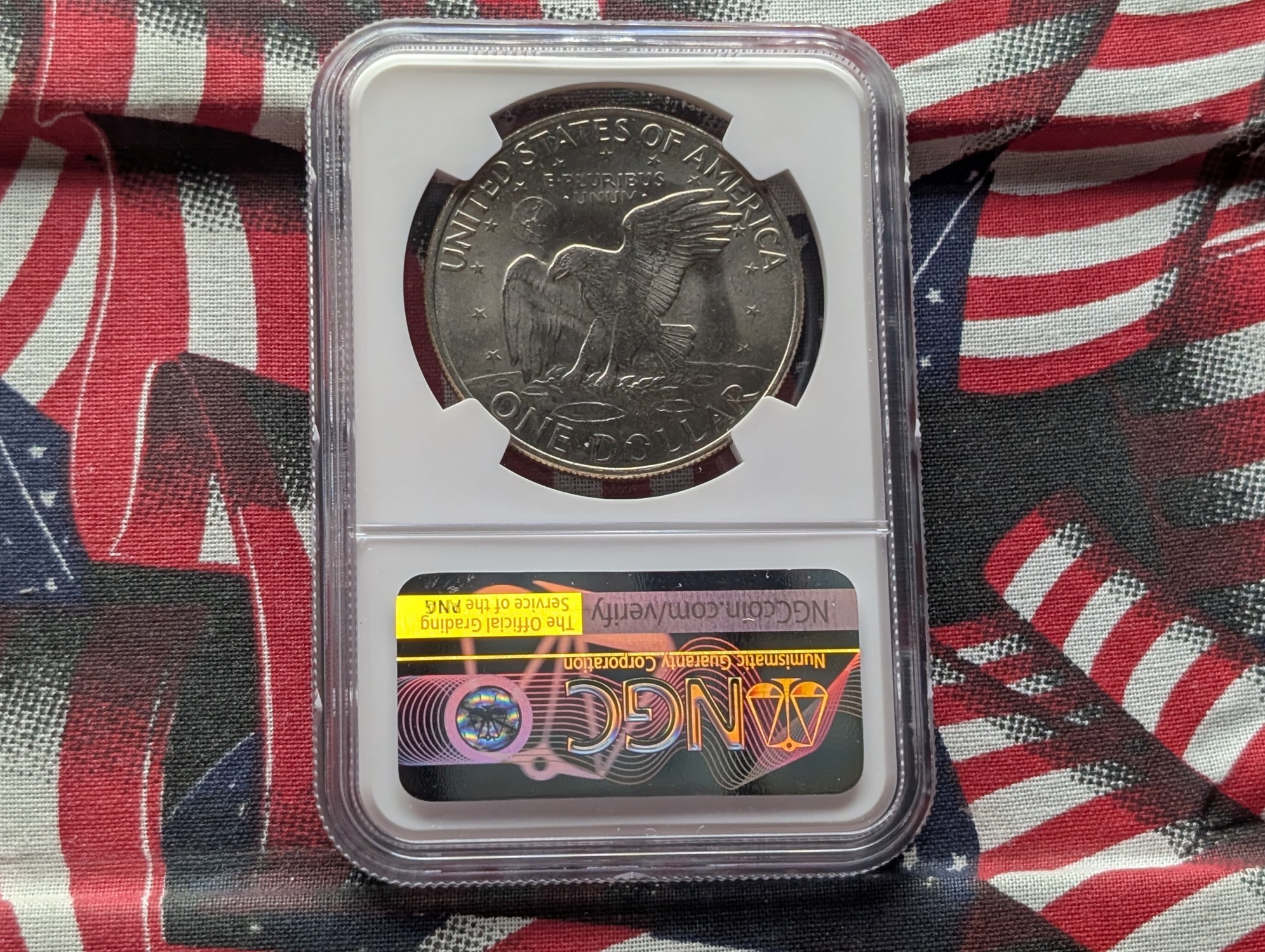 1972-D Eisenhower Dollar - NGC MS65