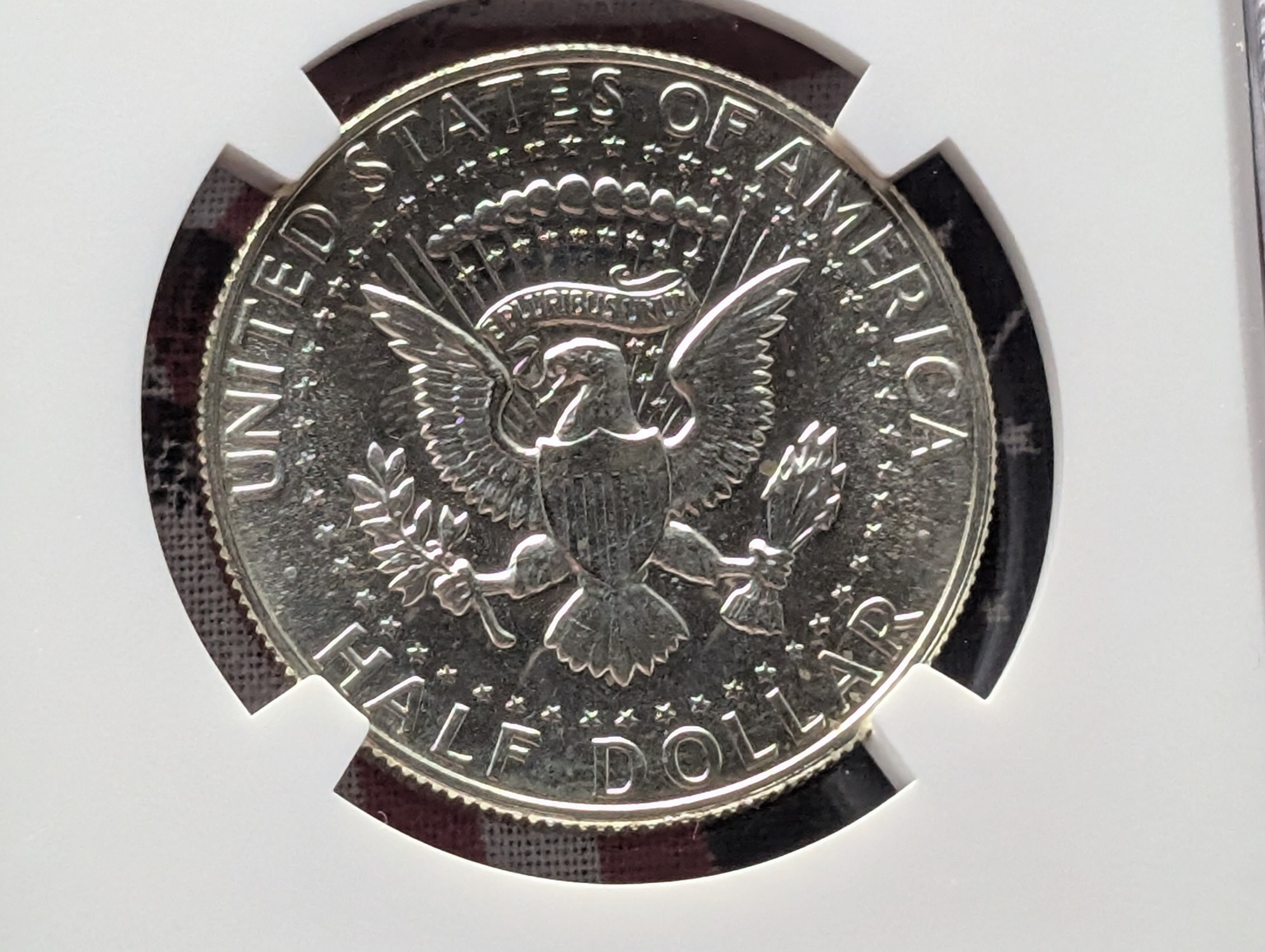 1965 SMS Kennedy 40% Silver Half Dollar - NGC MS67