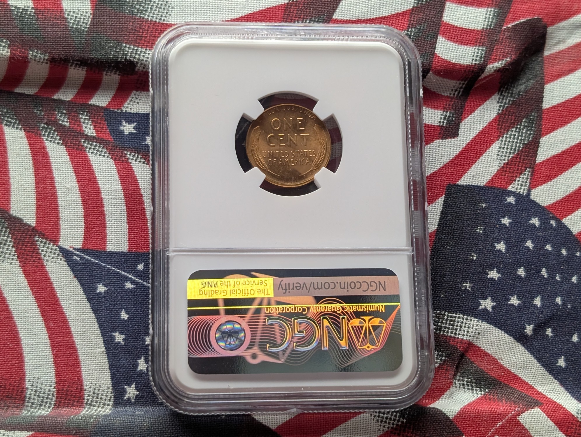 1948 Lincoln Wheat Cent - NGC MS66 RD