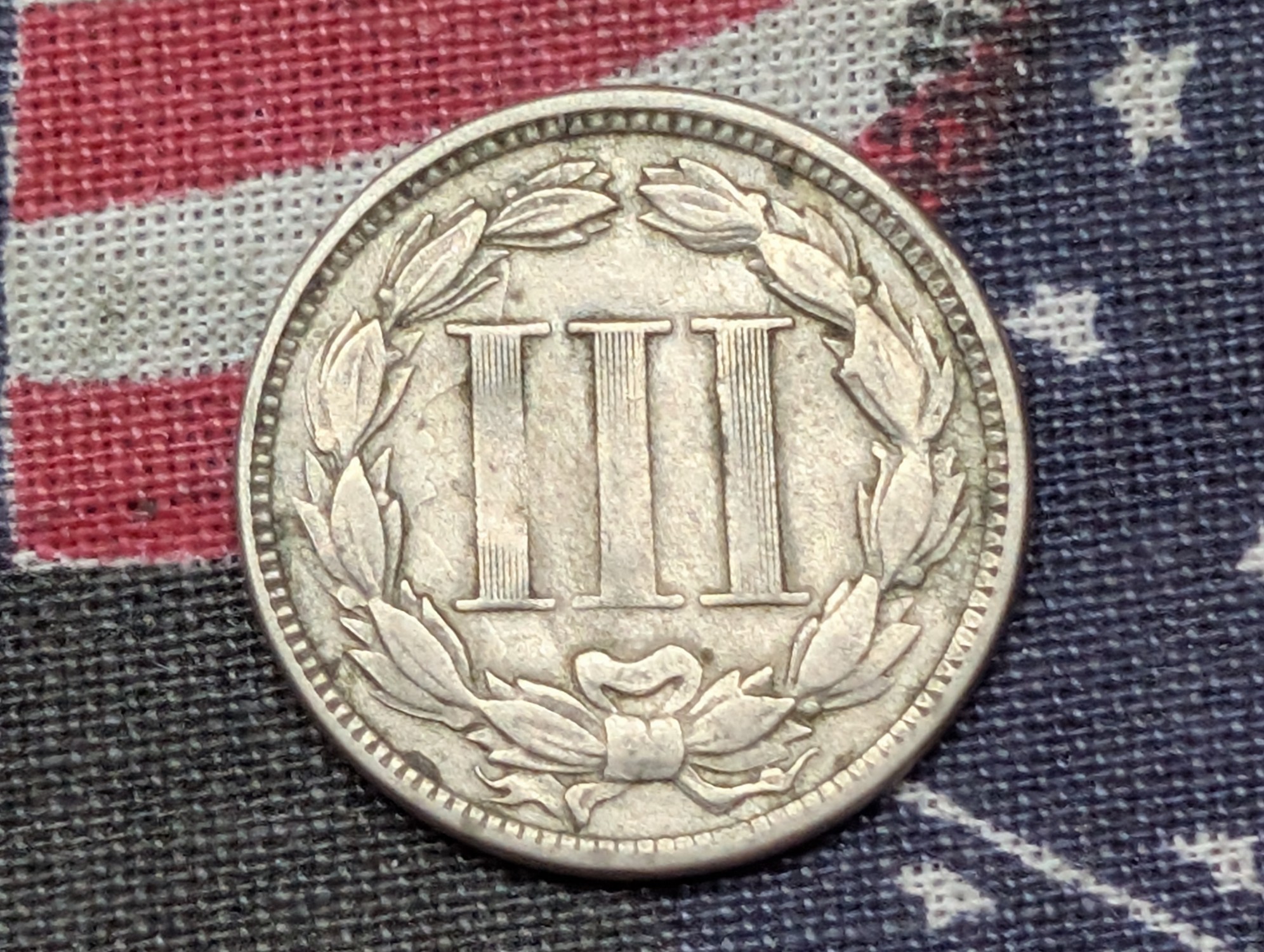 1867 Three Cent Nickel