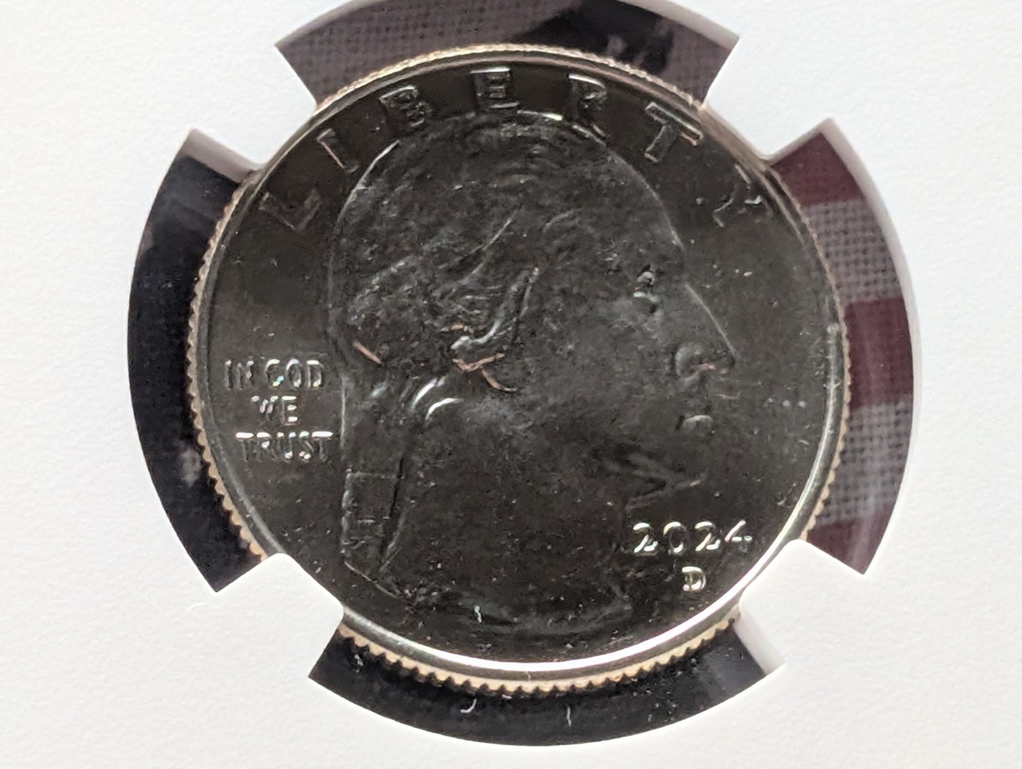 2024-D Hon. Patsy Takemoto Mink Quarter - NGC MS67 - Early Release