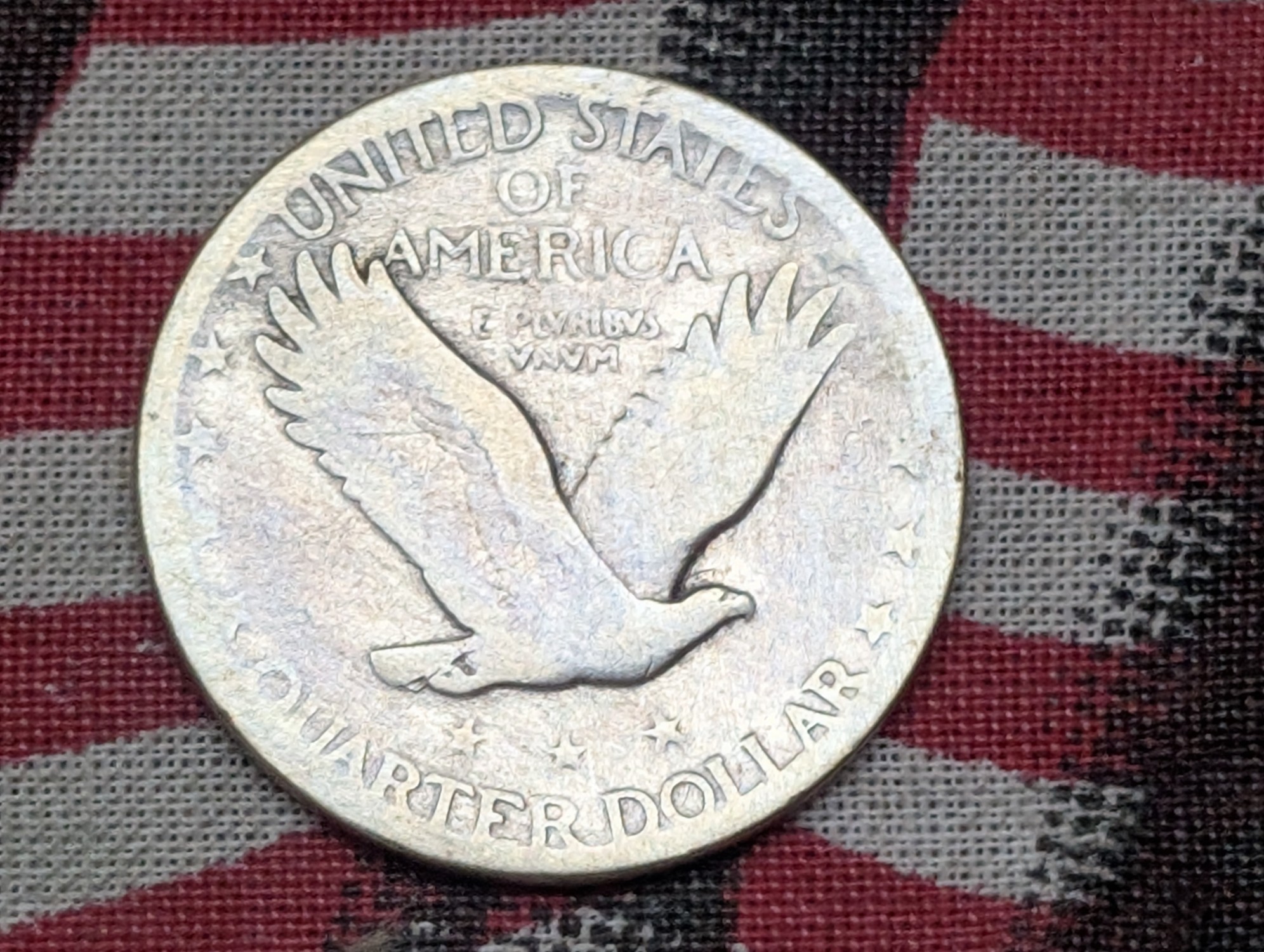1926 Standing Liberty 90% Silver Quarter