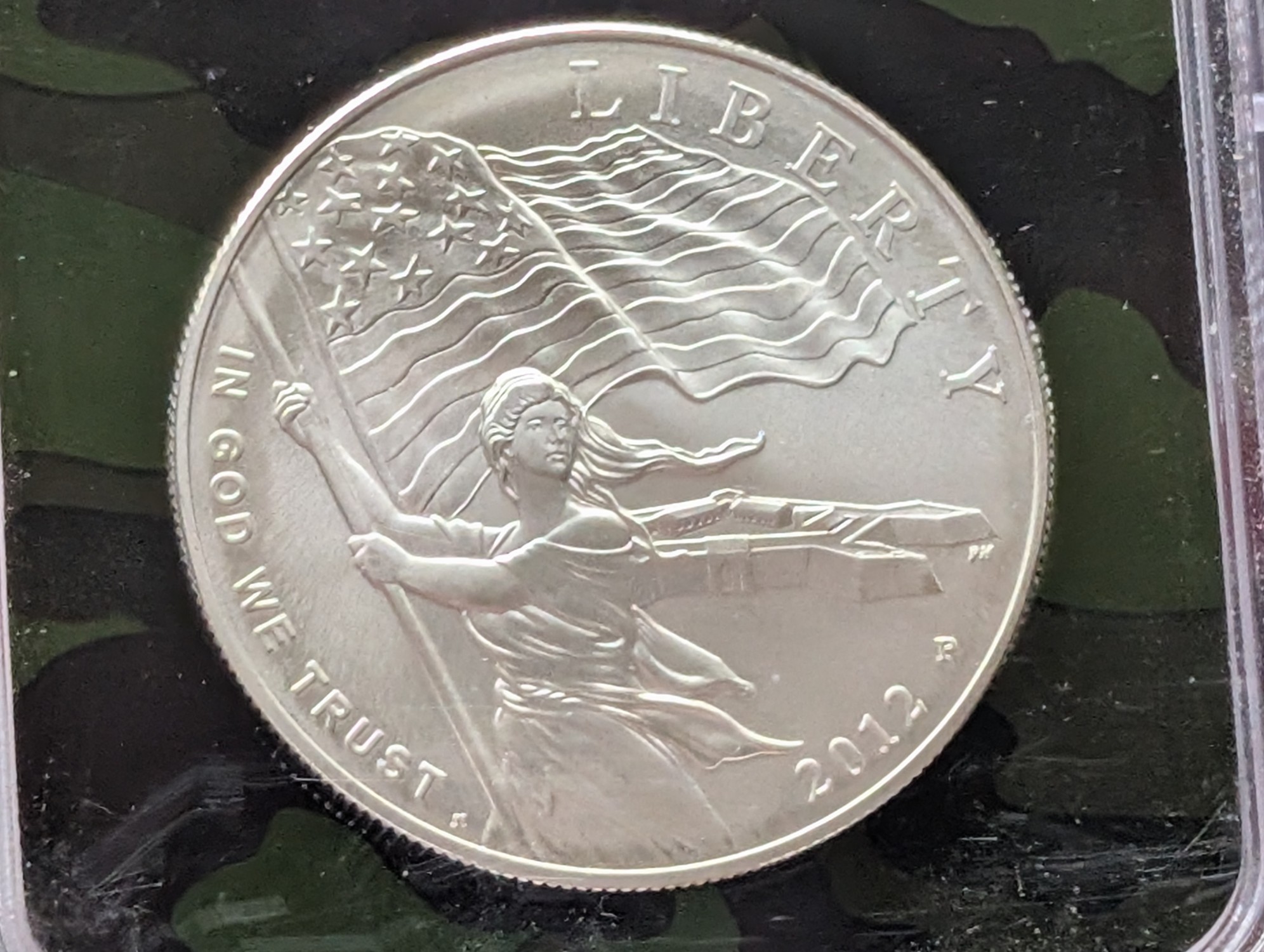 2012-P Star Spangled Banner Commemorative 90% Silver Dollar - NGC MS69