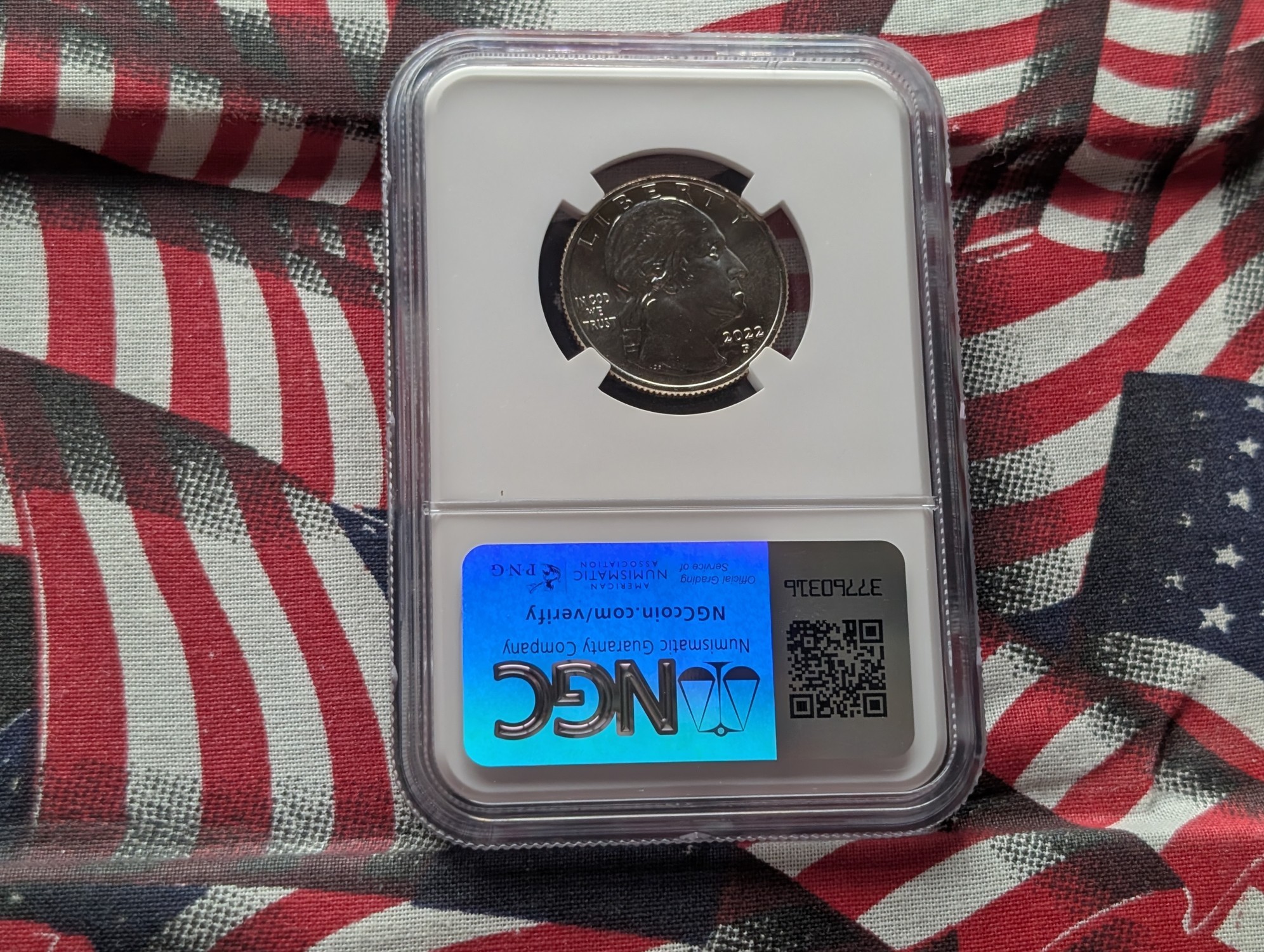 2022-P Sally Ride Quarter - NGC MS68