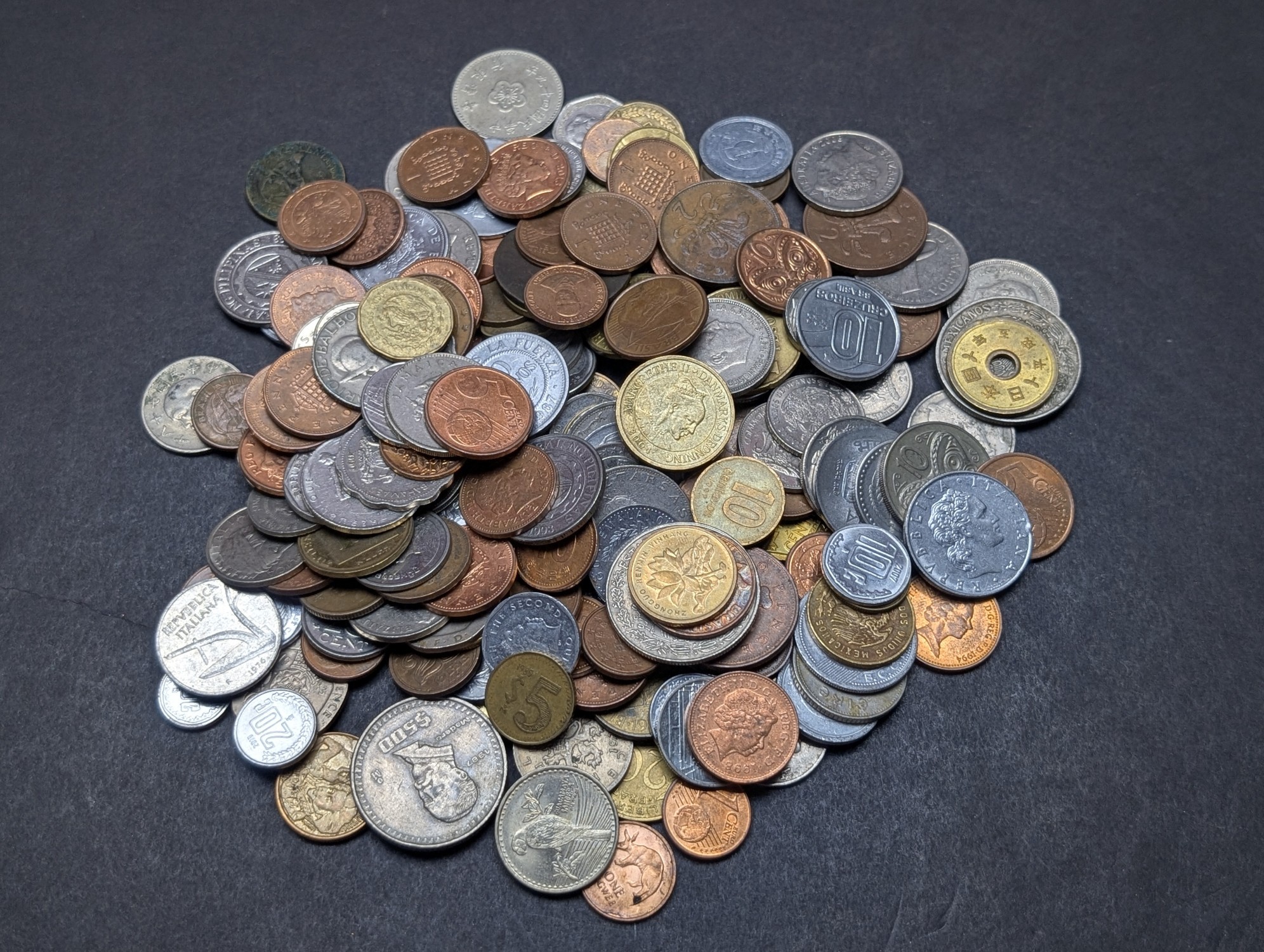 1.5 Lbs. of Various Vintage & Modern World Coins