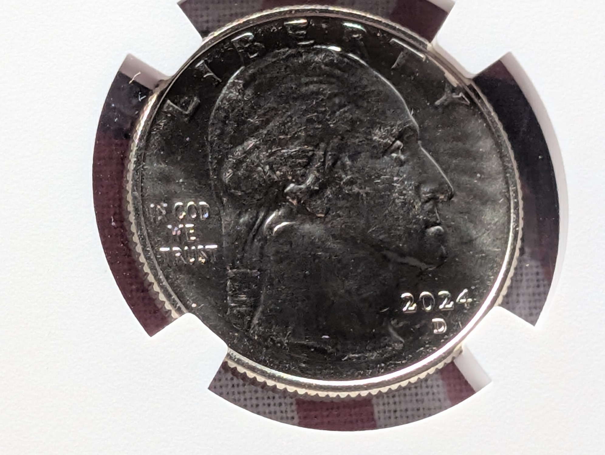 2024-D Hon. Patsy Takemoto Mink Quarter - NGC MS67 - Early Release
