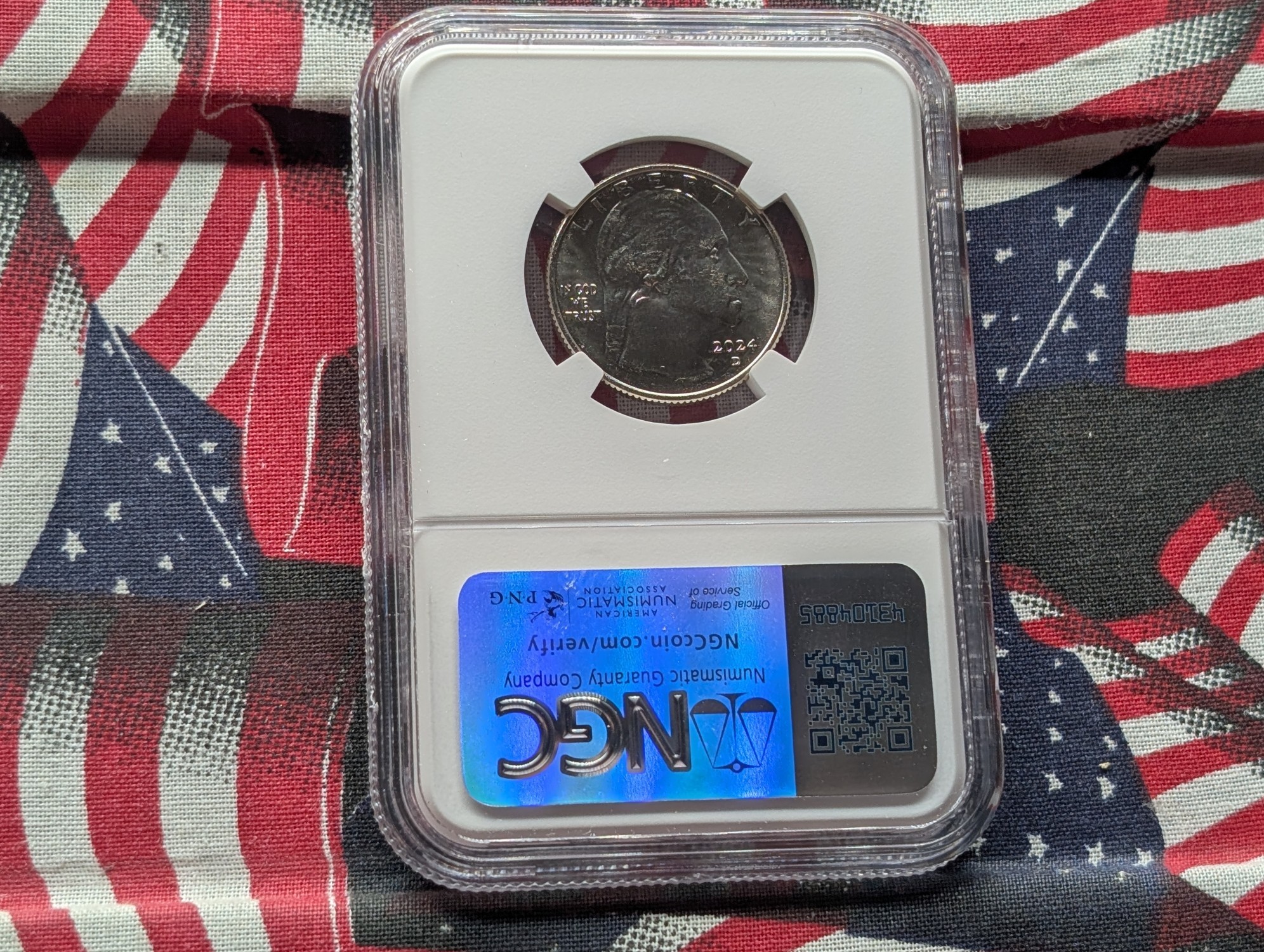 2024-D Hon. Patsy Takemoto Mink Quarter - NGC MS67 - Early Release