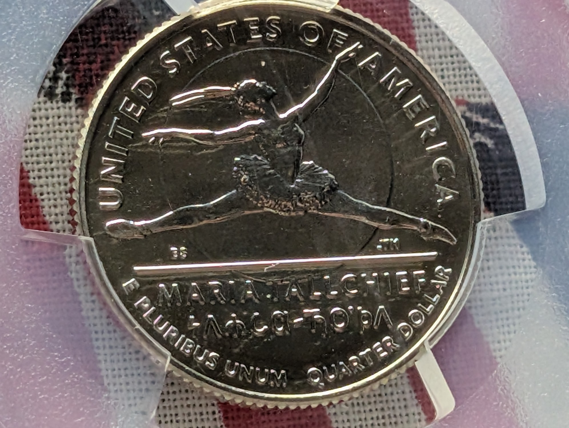 2023-D Maria Tallchief Quarter - PCGS MS67 - Advanced Release
