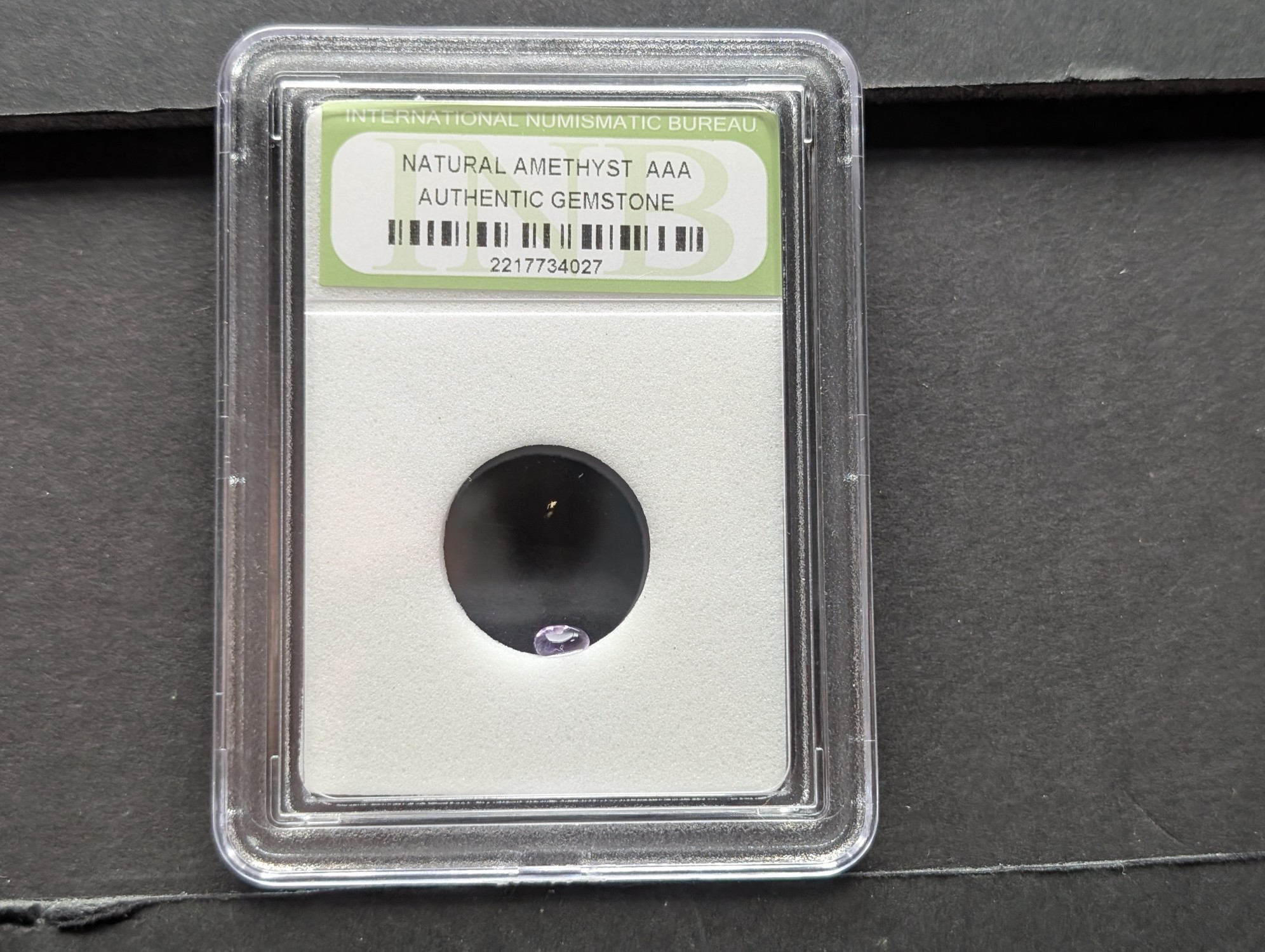 (8) Various Authentic Gemstones - Slabbed International Numismatic Bureau