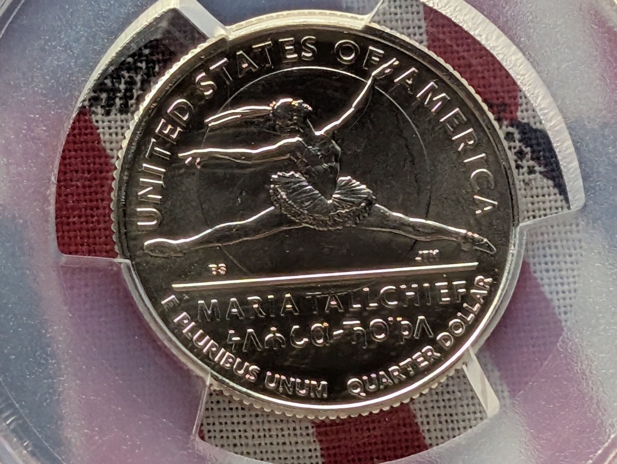 2023-P Maria Tallchief Quarter - PCGS MS67 - Advanced Release