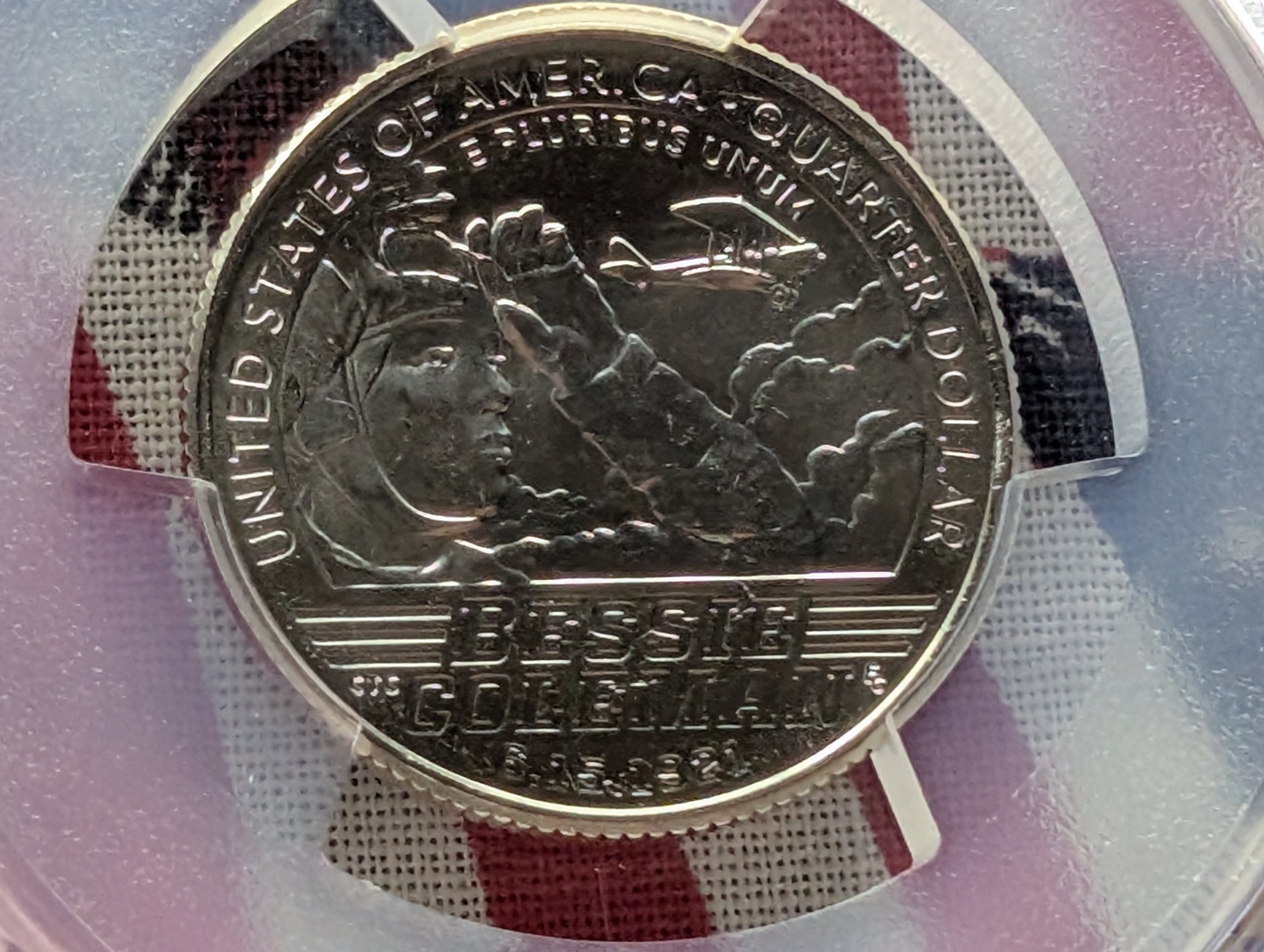 2023-P Bessie Coleman Quarter - PCGS MS67 - Advanced Release