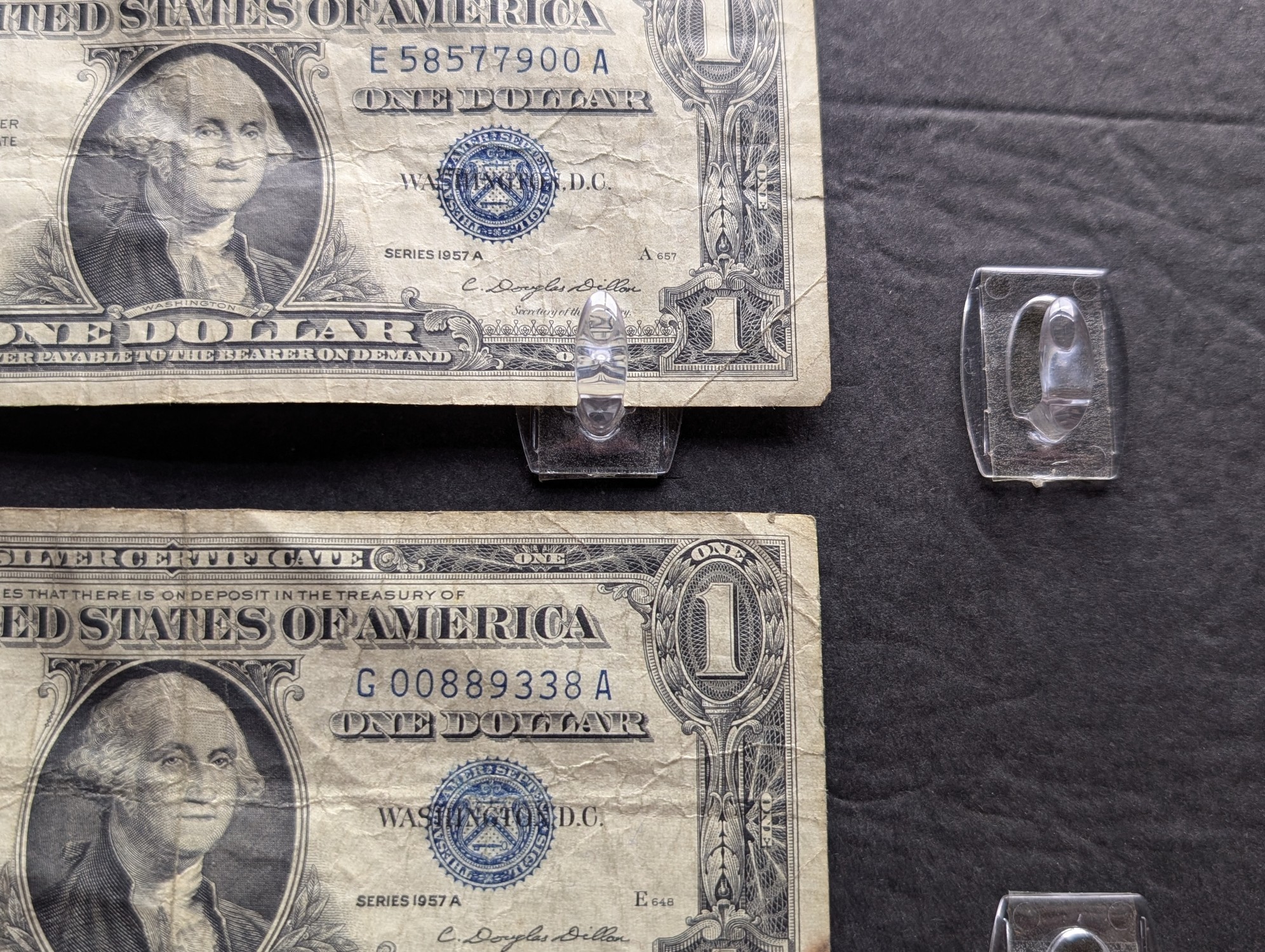(10) 1935 & 1957 Series $1 Silver Certificates