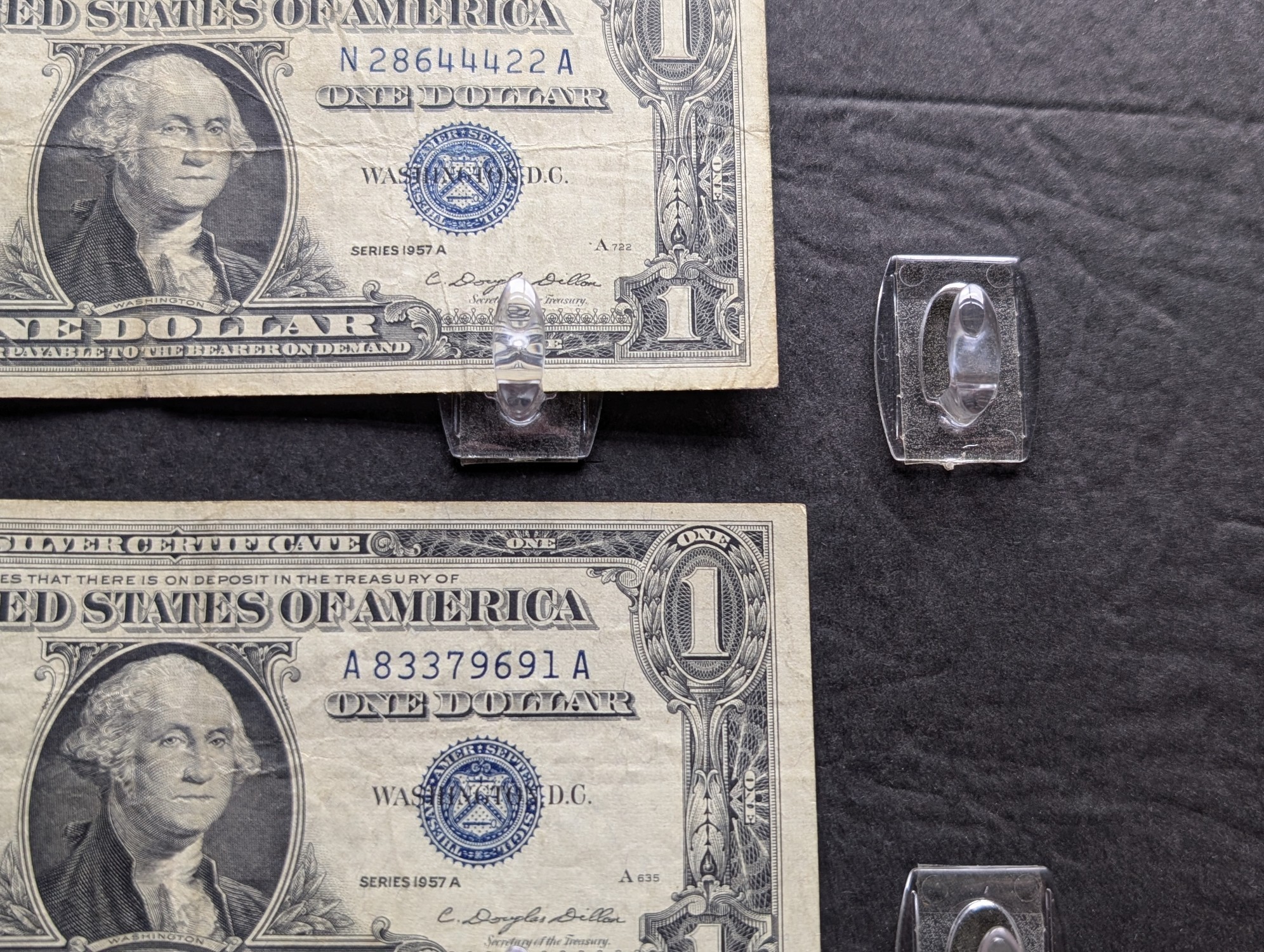 (10) 1935 & 1957 Series $1 Silver Certificates