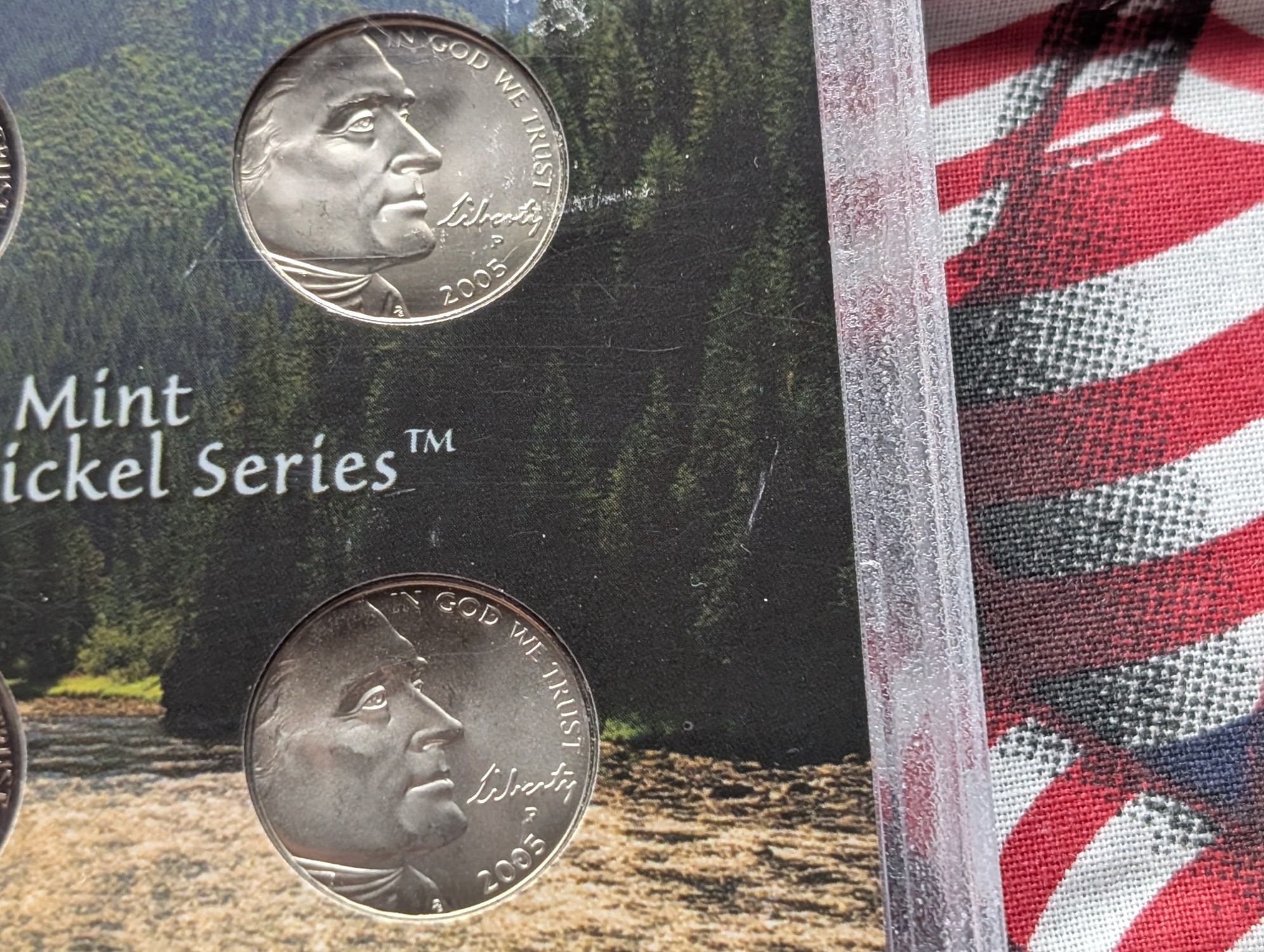 2005 P, D, & S U.S. Mint Westward Journey Nickel Set
