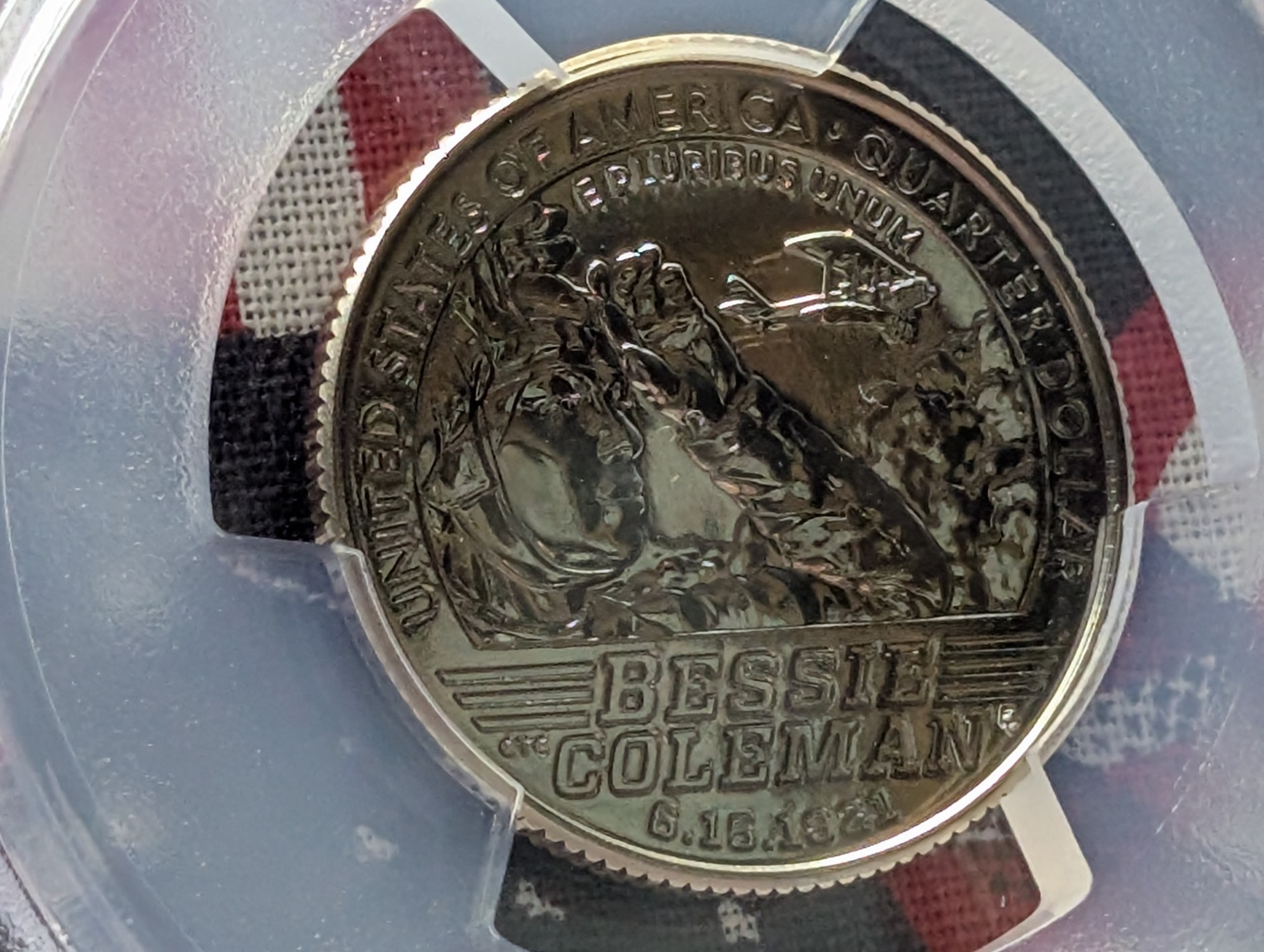 2023-D Bessie Coleman Quarter - PCGS MS67 - Advanced Release
