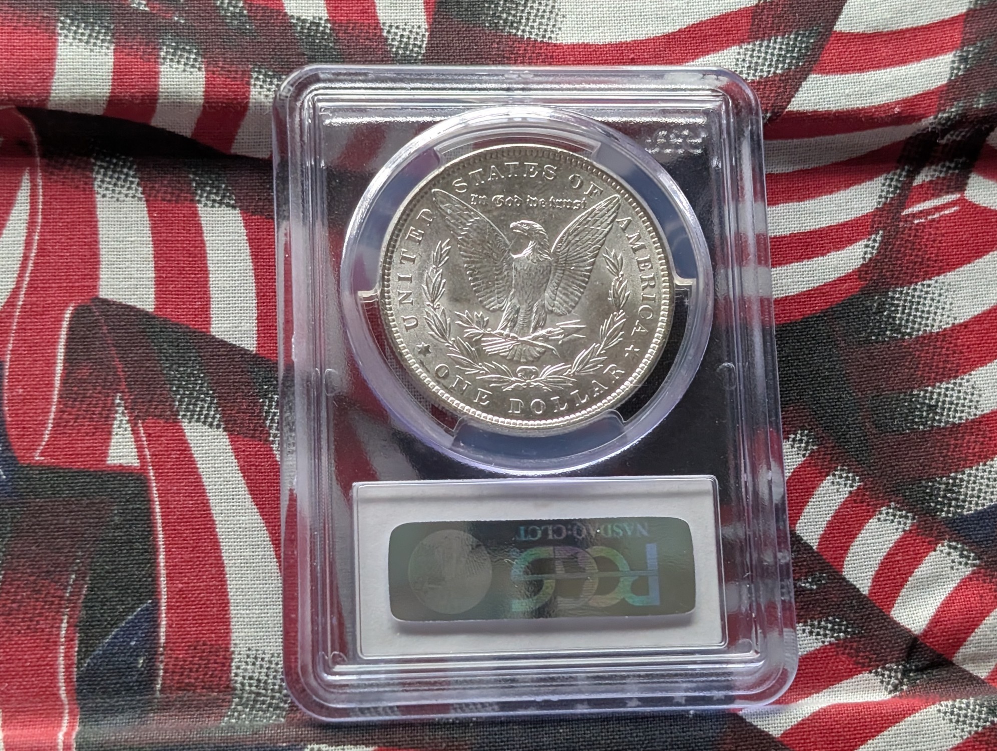 1896 Morgan 90% Silver Dollar - PCGS MS63